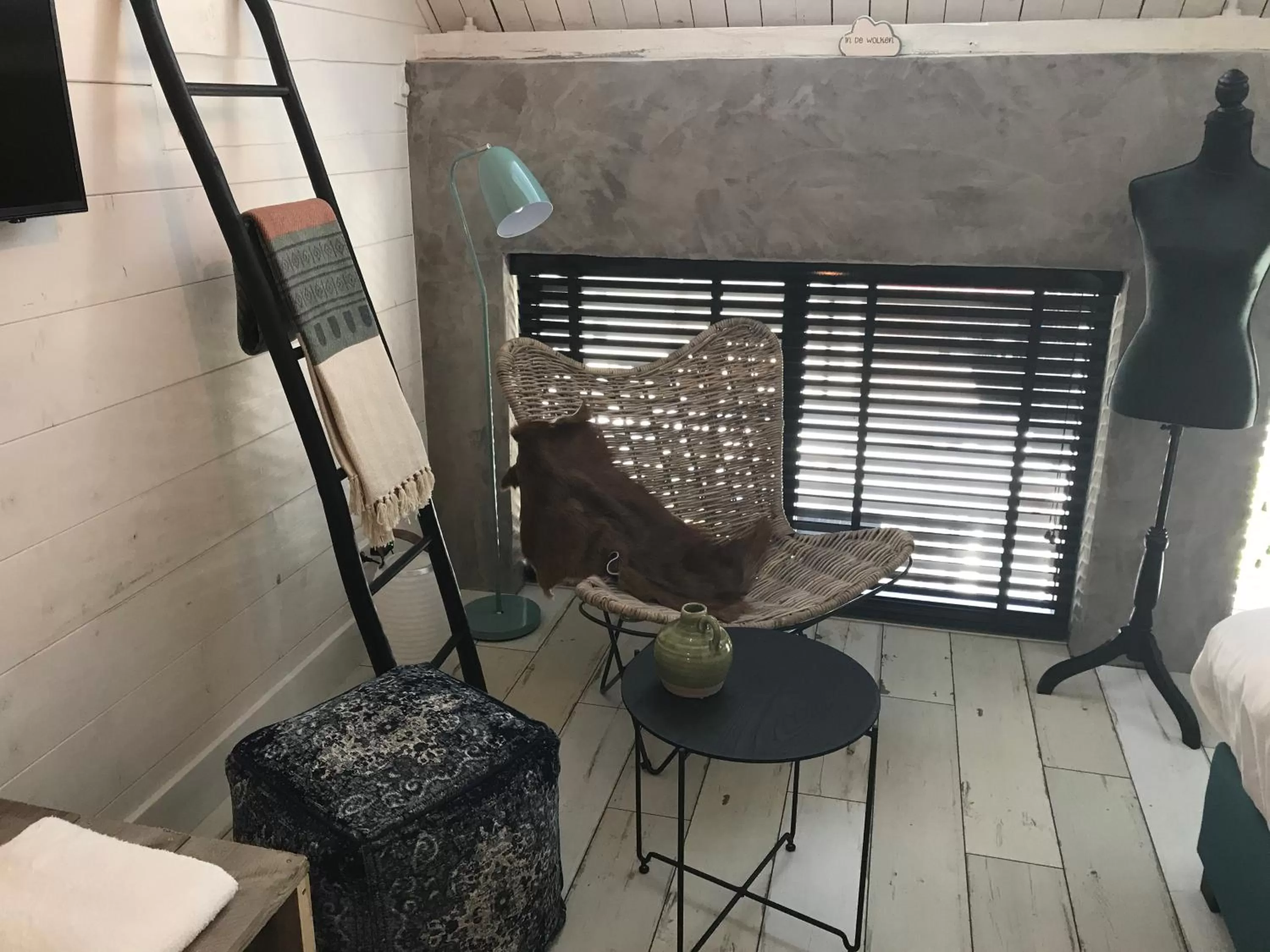 Seating area in B&B de Petrakerk