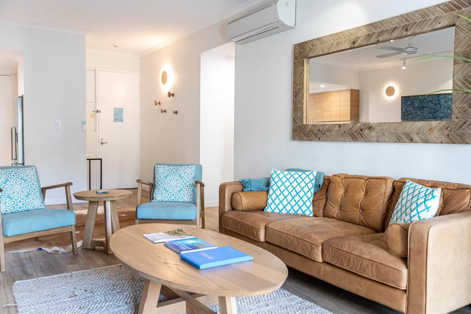 Living room in Beaches Holiday Apartments - Official Onsite Reception & Check In