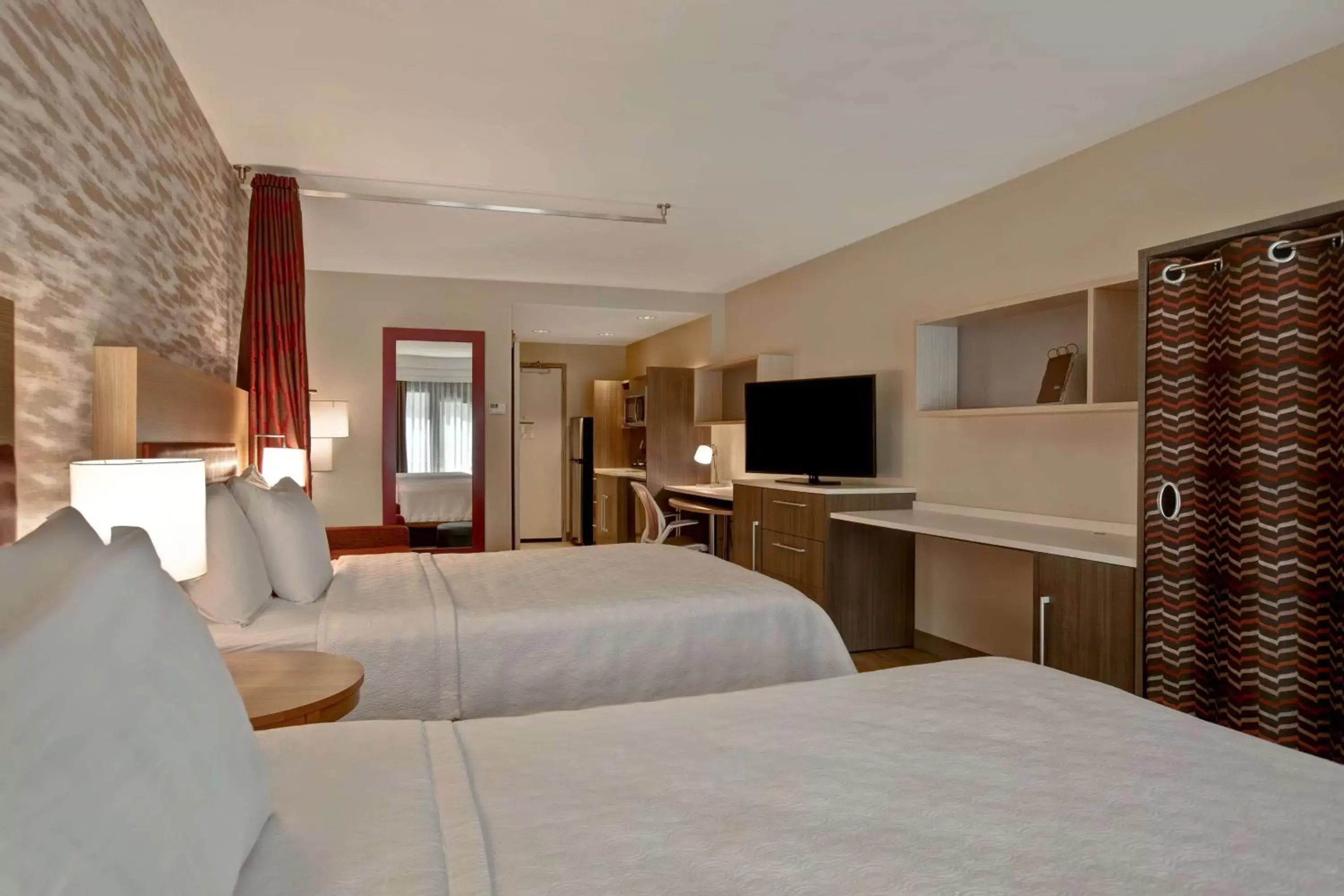 Studio Suite with Two Queen Beds - Hearing Access/Non-Smoking in Home2 Suites By Hilton San Antonio on the Riverwalk Studio Suite with Two Queen Beds - Hearing Access/Non-Smoking in Home2 Suites By Hilton San Antonio on the Riverwalk