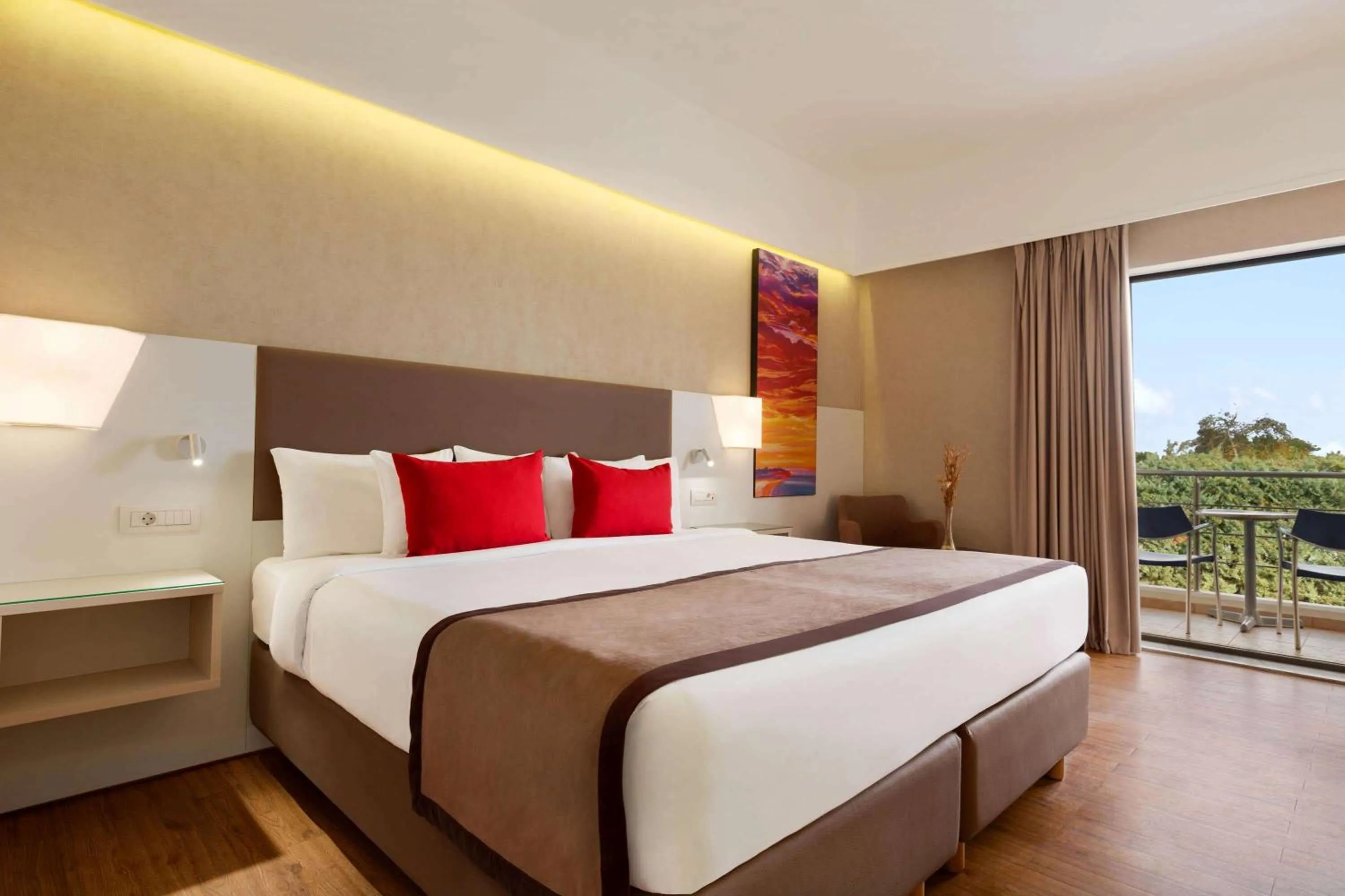 Photo of the whole room, Bed in Ramada Plaza by Wyndham Thraki