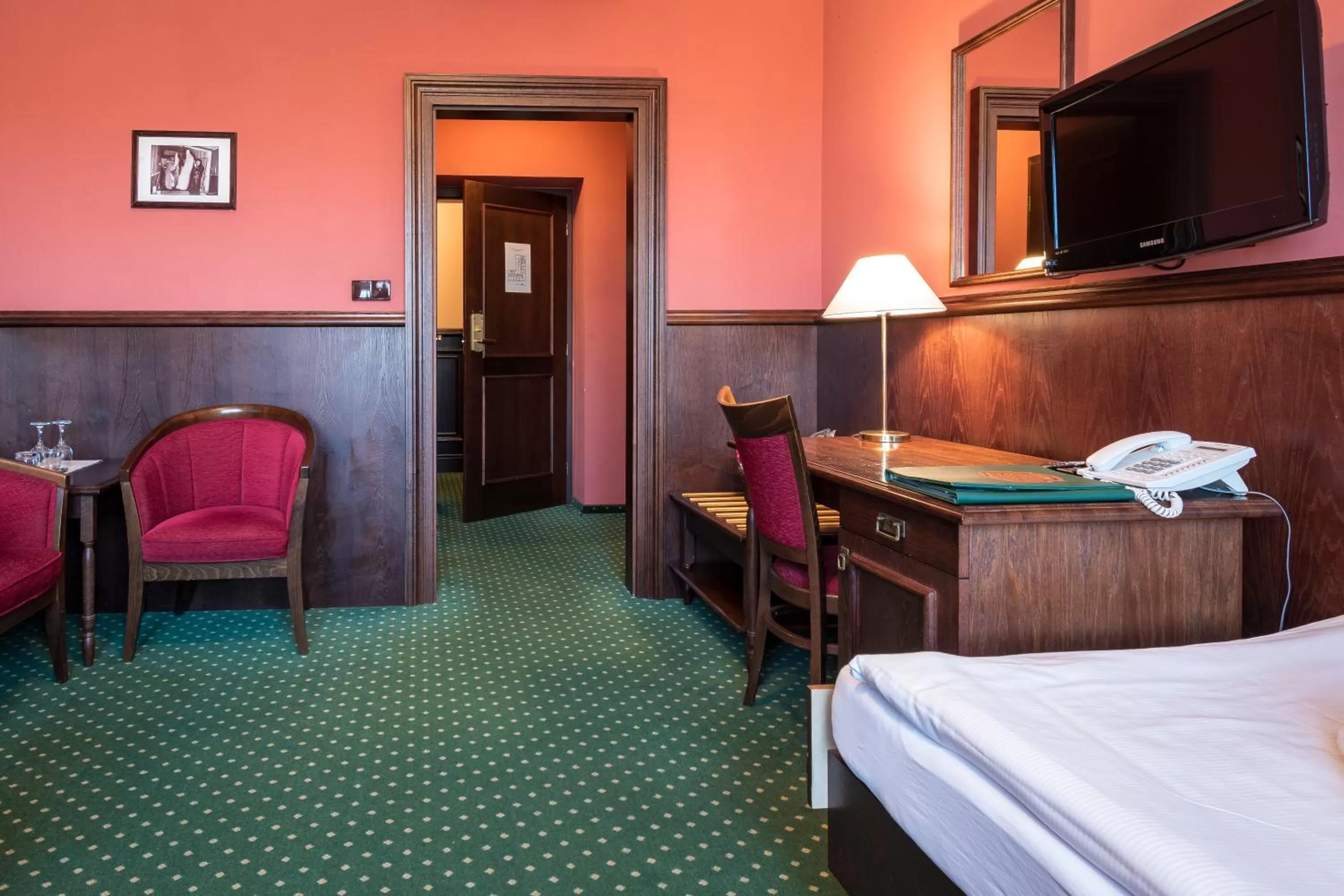 TV/Entertainment Center in Hotel U Hejtmana Šarovce