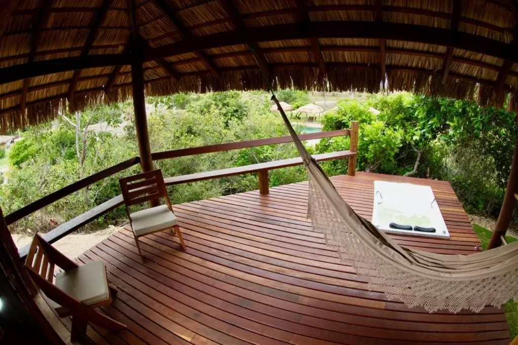 Patio, Balcony/Terrace in Kauli Seadi Beach Hotel