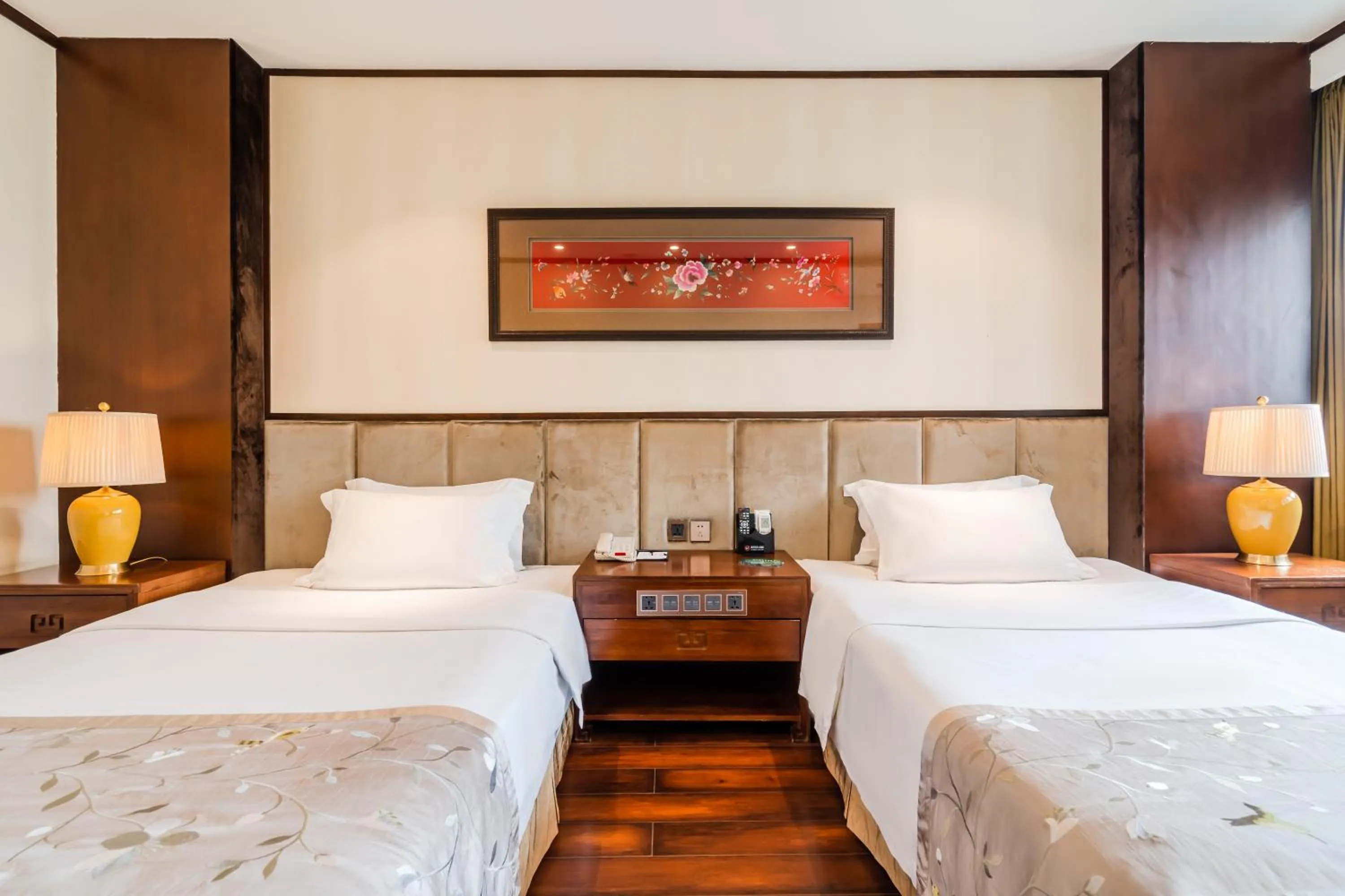 Bed in Buddha Zen Hotel