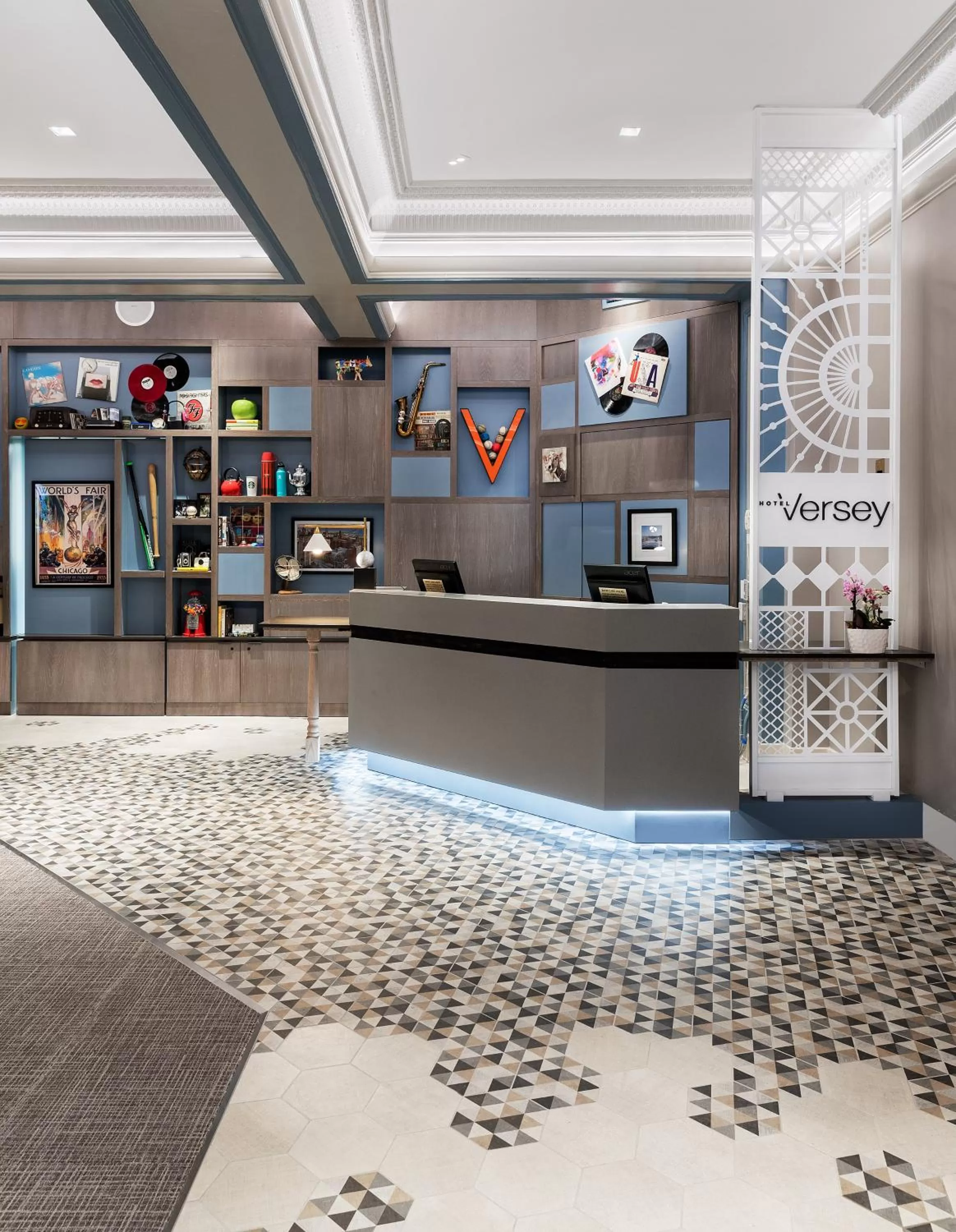 Lobby or reception in Hotel Versey Chicago Lincoln Park