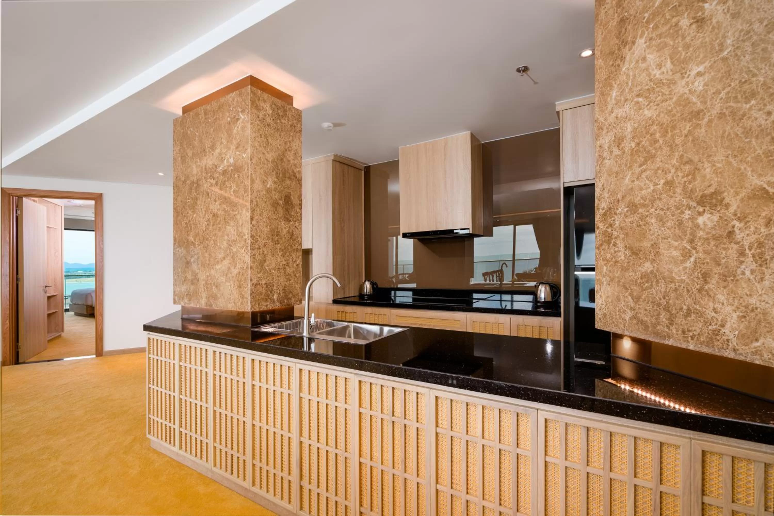 kitchen in Sala Grand Tuy Hoa Hotel