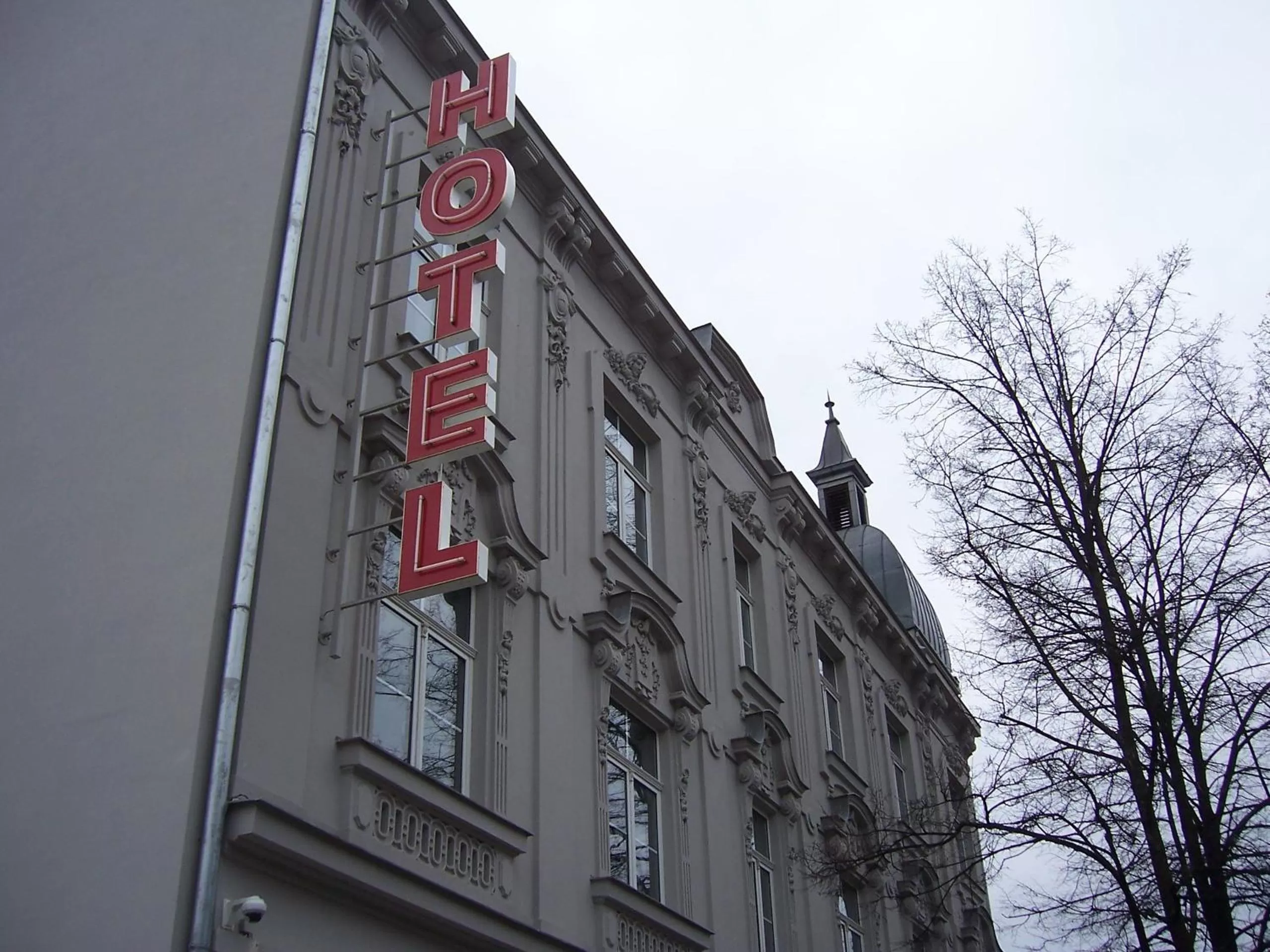 Property building in Hotel city.city