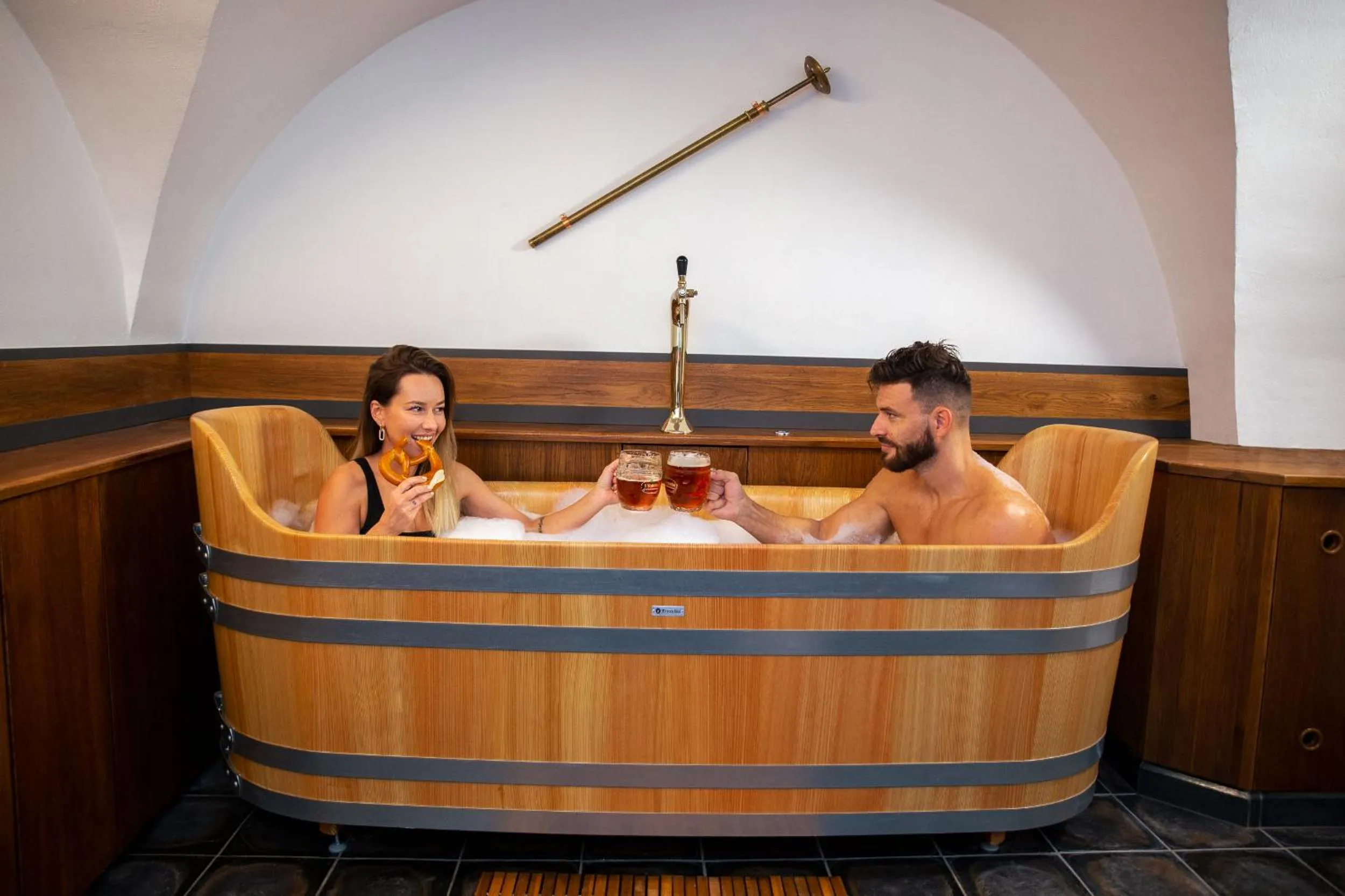 Spa and wellness centre/facilities in U Medvidku-Brewery Hotel