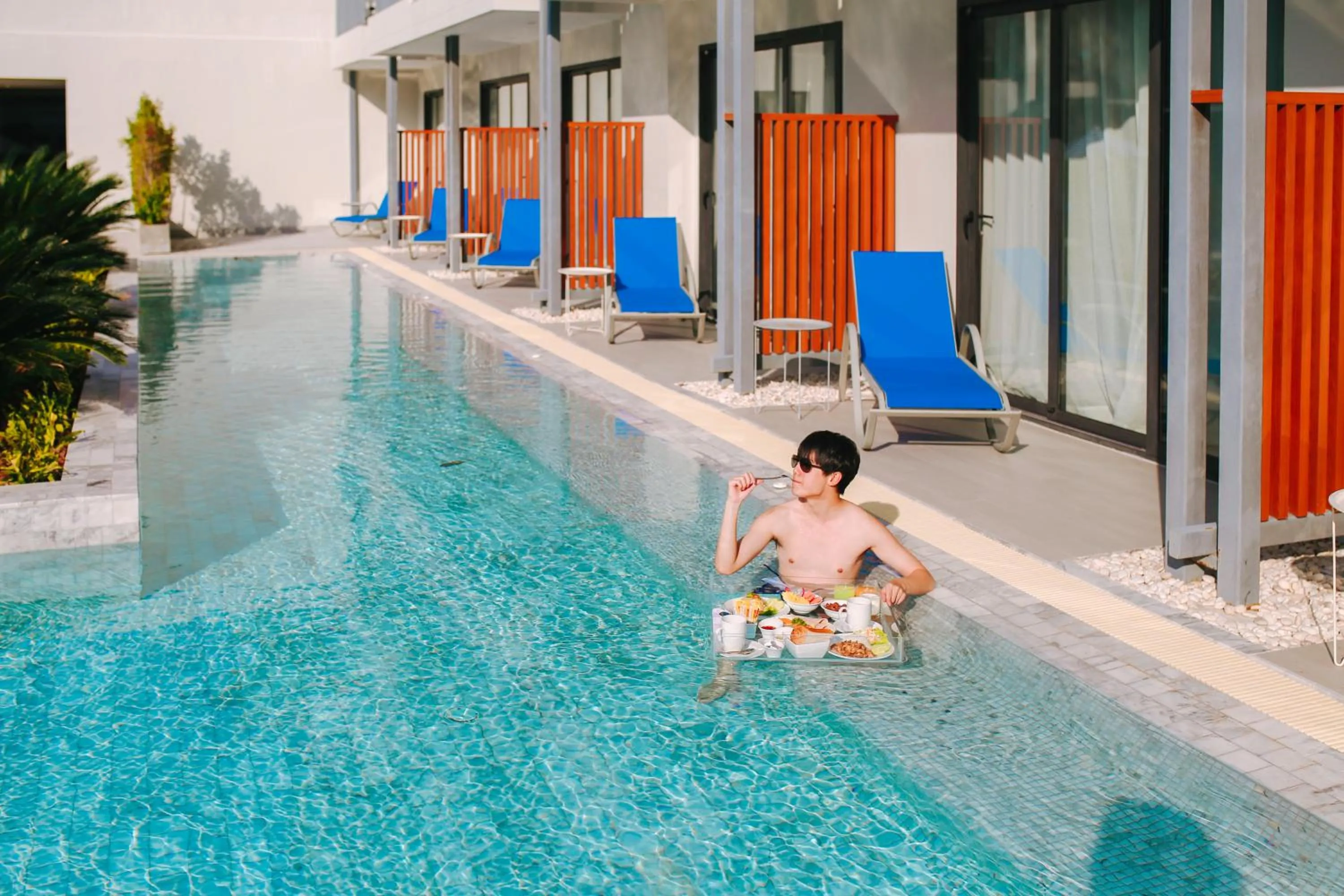 Swimming pool in Seabed Grand Hotel Phuket - SHA Extra Plus