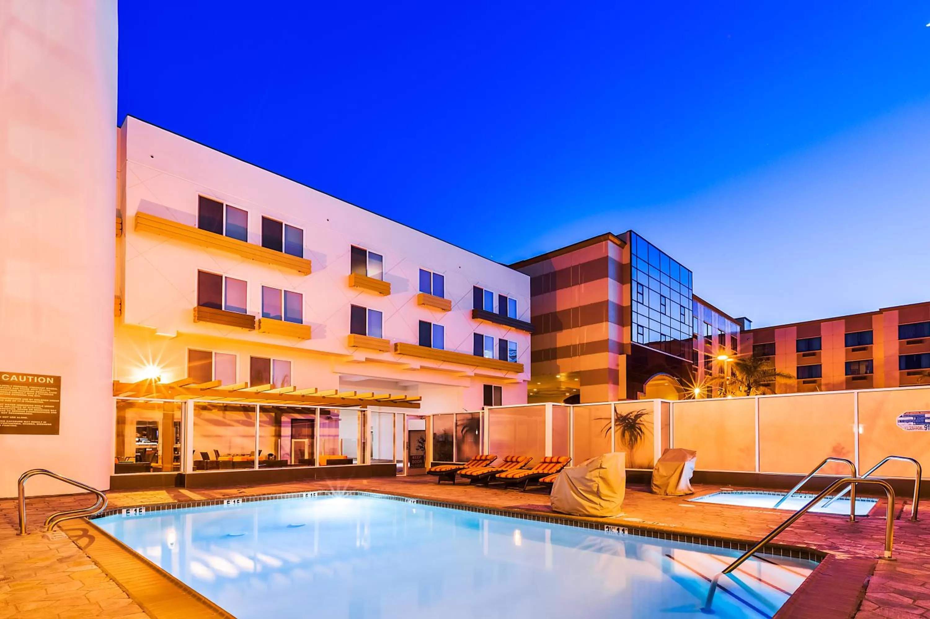 Swimming pool in Hotel Indigo Anaheim by IHG