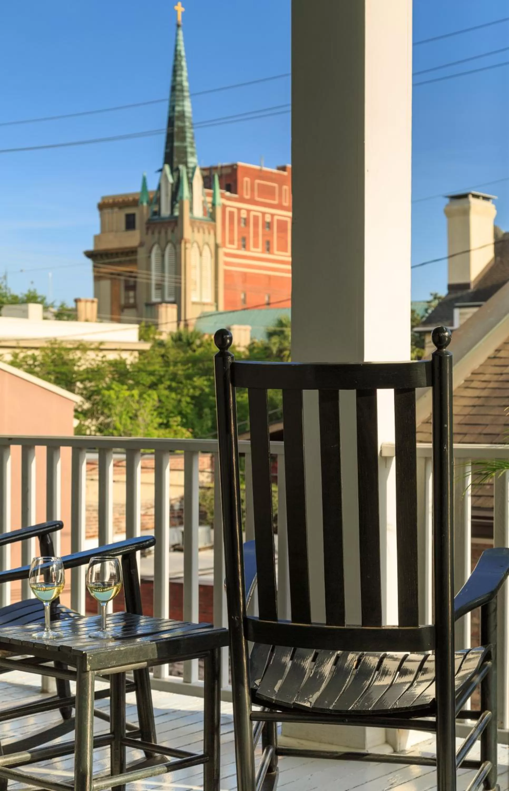 Balcony/Terrace in The Inn on West Liberty