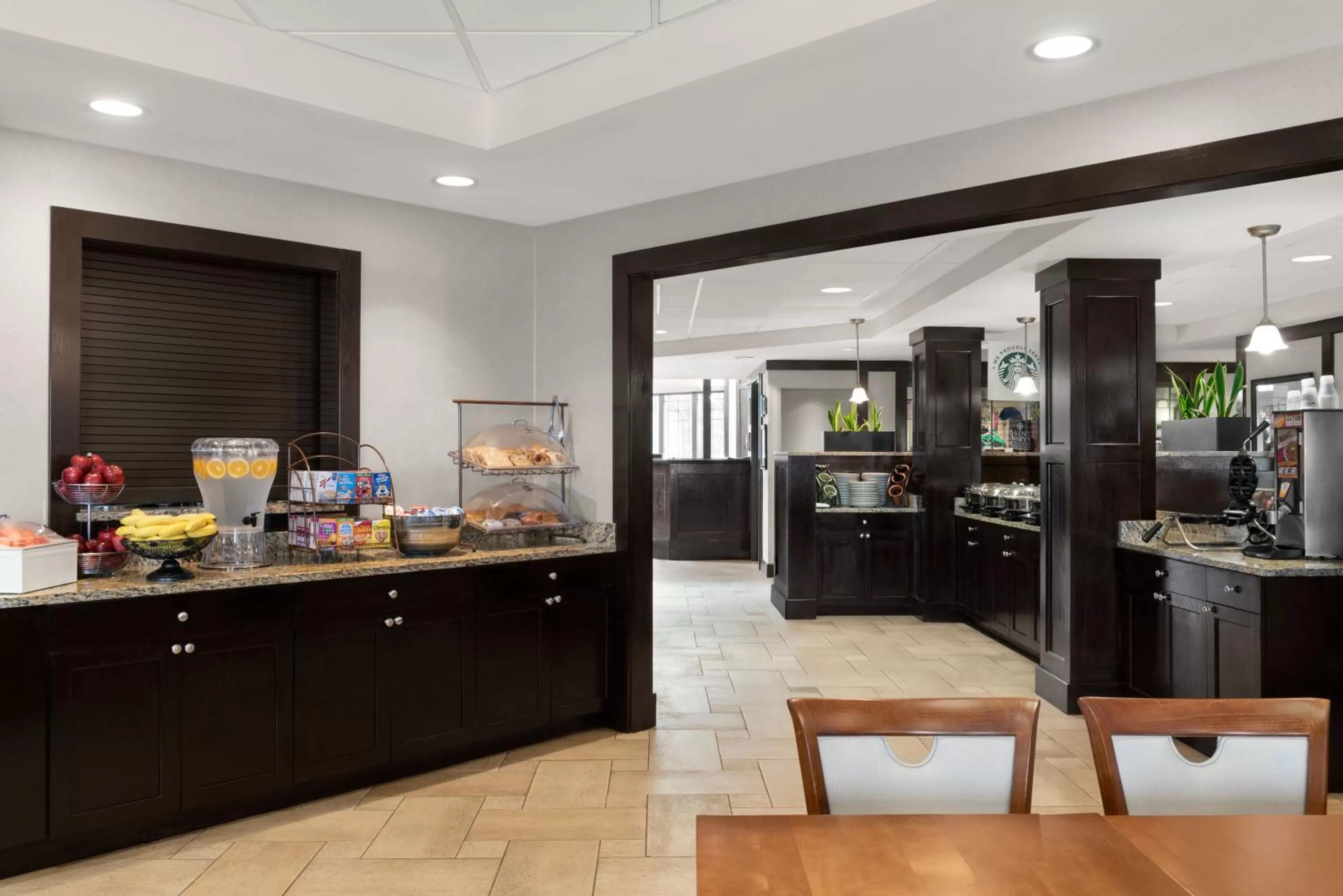 Buffet breakfast in The Inn at Saint Mary's