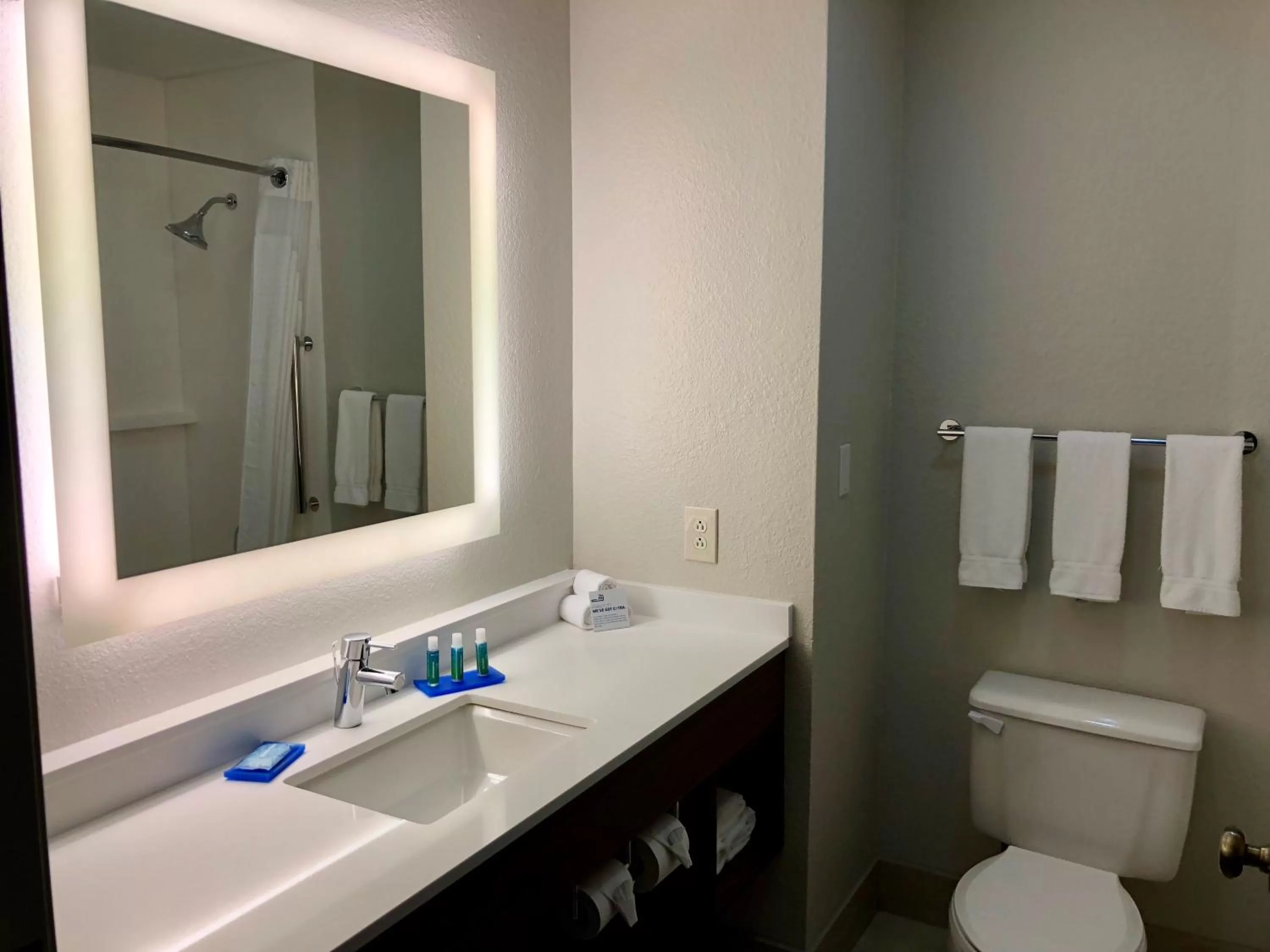 Bathroom in Holiday Inn Express Arlington Interstate 20 Parks Mall by IHG