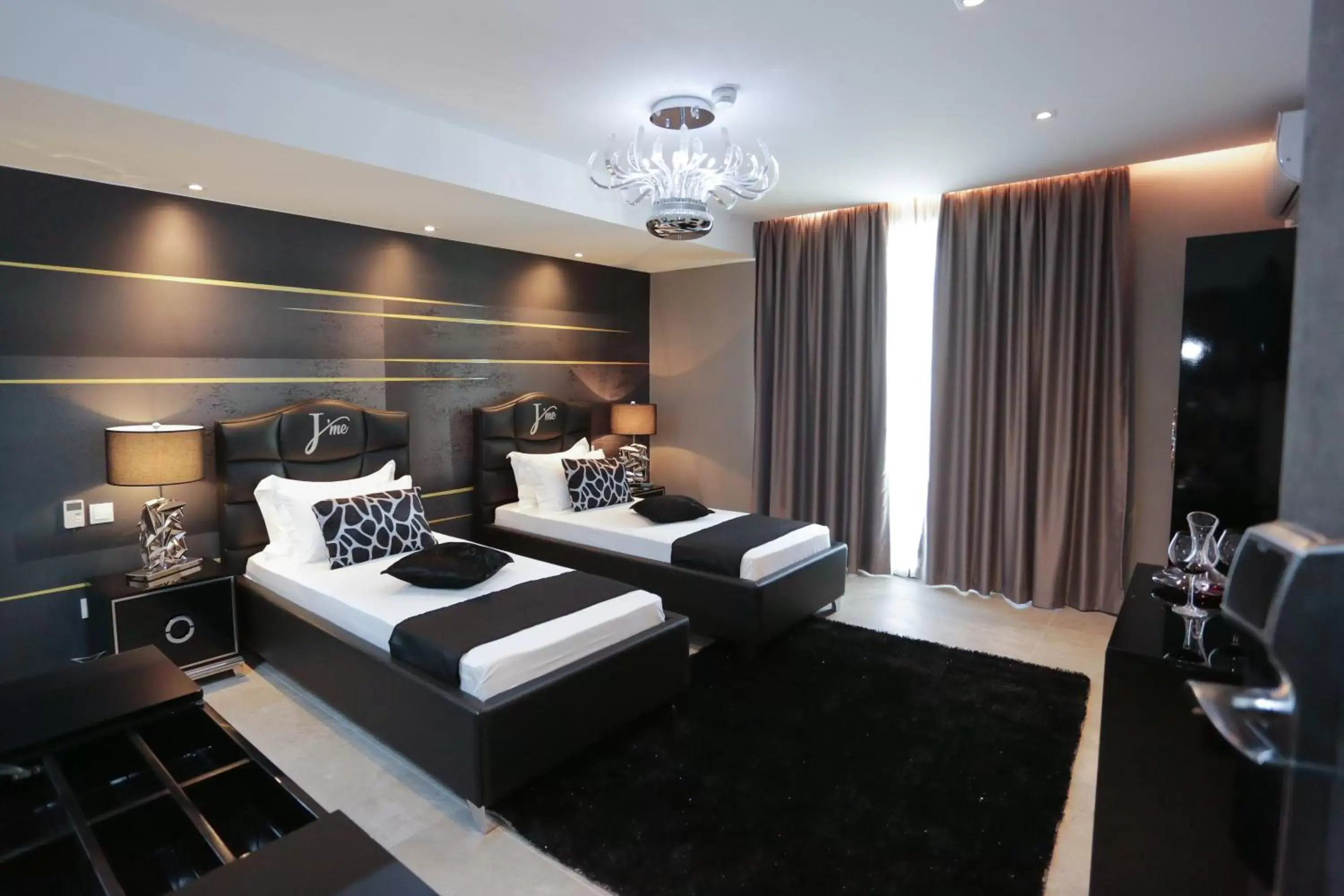 Twin Room with Balcony in J'Me Boutique Hotel - Adults only Twin Room with Balcony in J'Me Boutique Hotel - Adults only