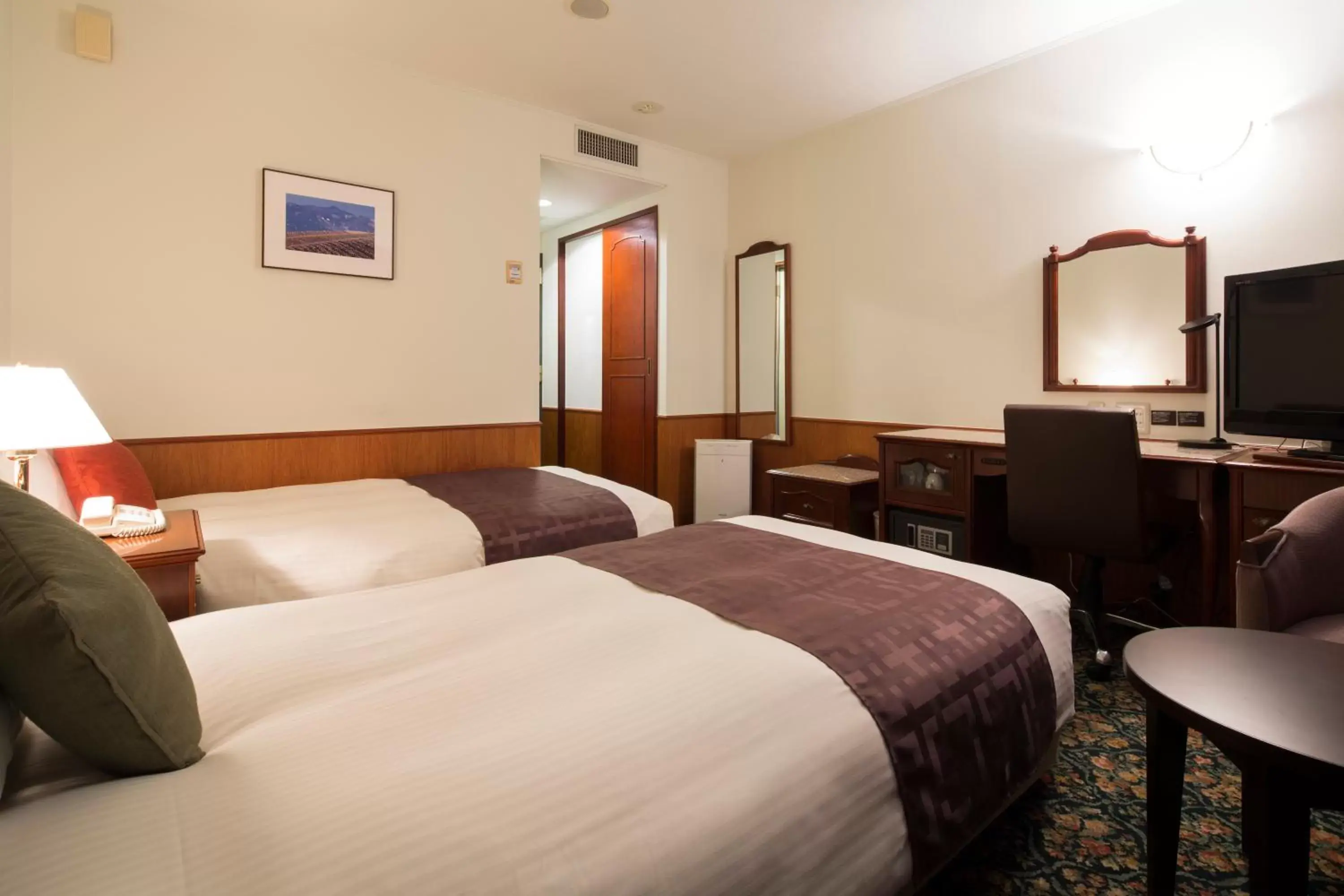 Standard Twin Room - Non-Smoking in Premier Hotel -CABIN- Obihiro Standard Twin Room - Non-Smoking in Premier Hotel -CABIN- Obihiro