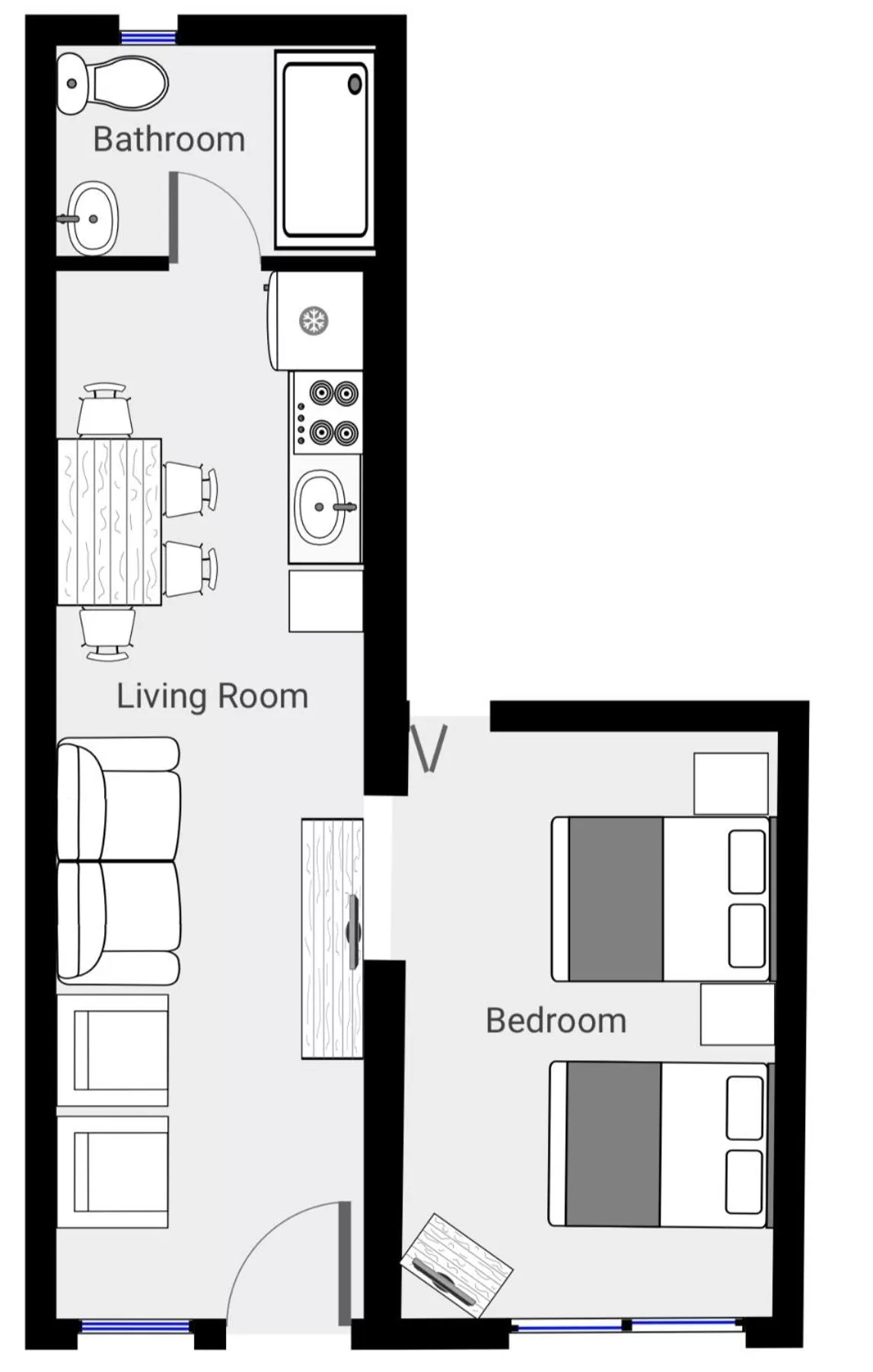 Suite with Mountain View in Wapiti Lodge