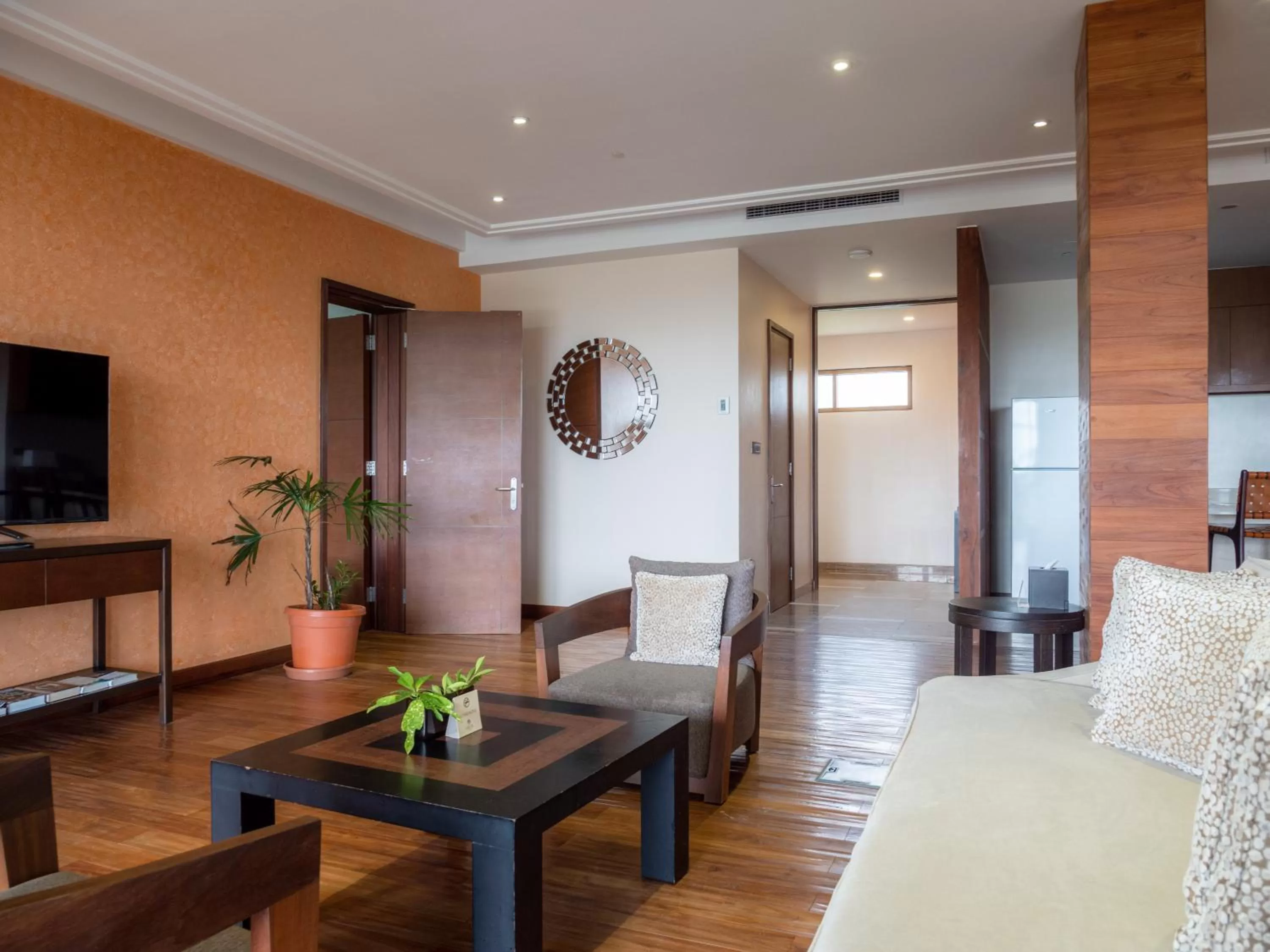 Living room in Savoy Seychelles Resort & Spa