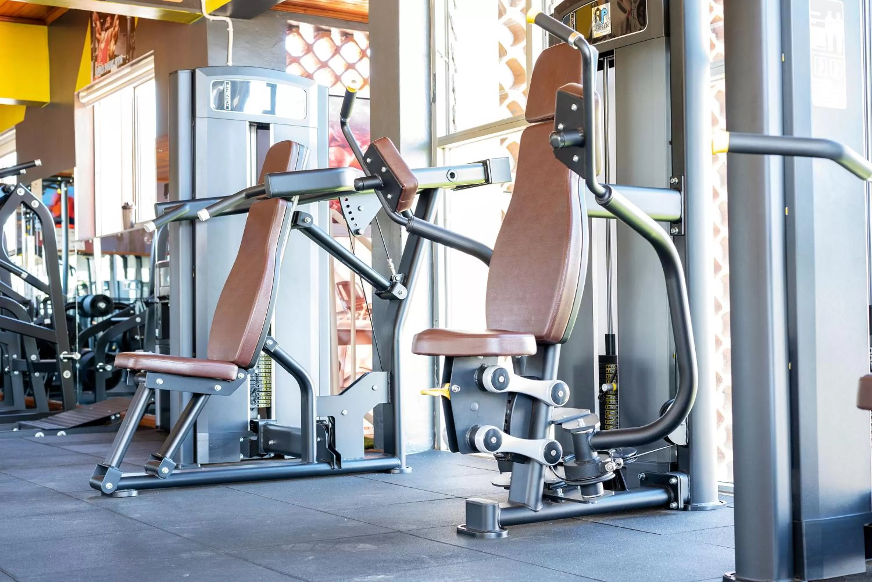 Fitness centre/facilities in Afro Park Hotel