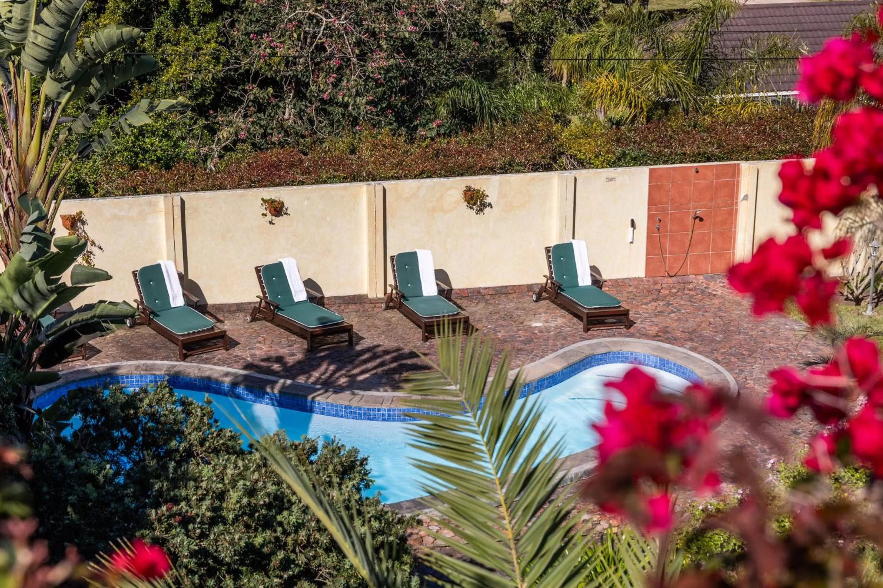 Swimming pool, Pool View in Gästehaus Pinkepank