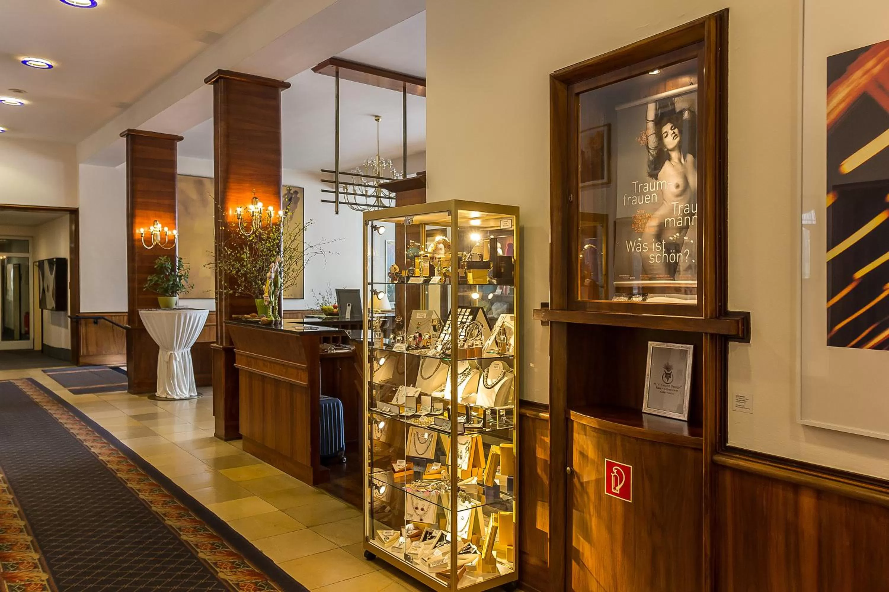 Lobby or reception in Hotel Niedersächsischer Hof