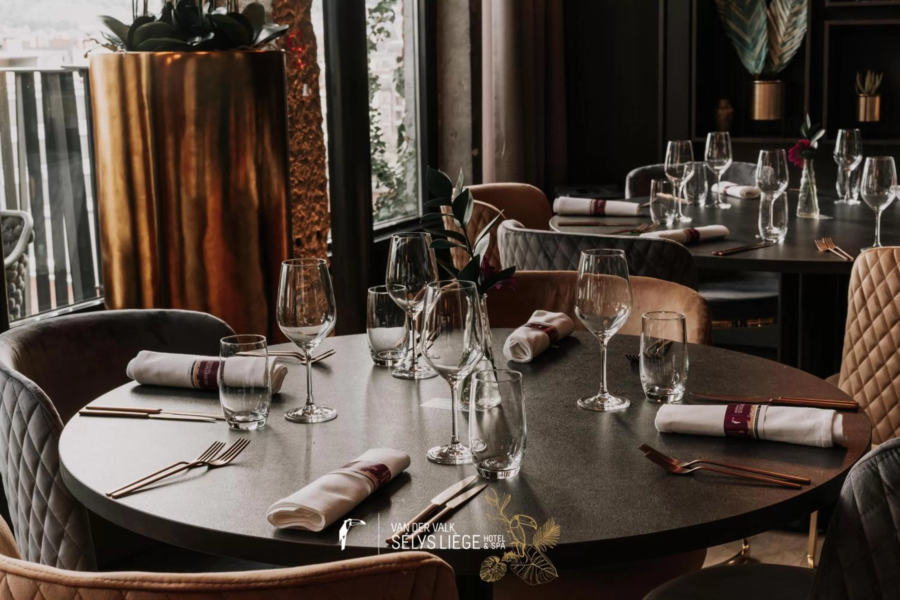 Restaurant/places to eat in Van Der Valk Sélys Liège Hotel & Spa