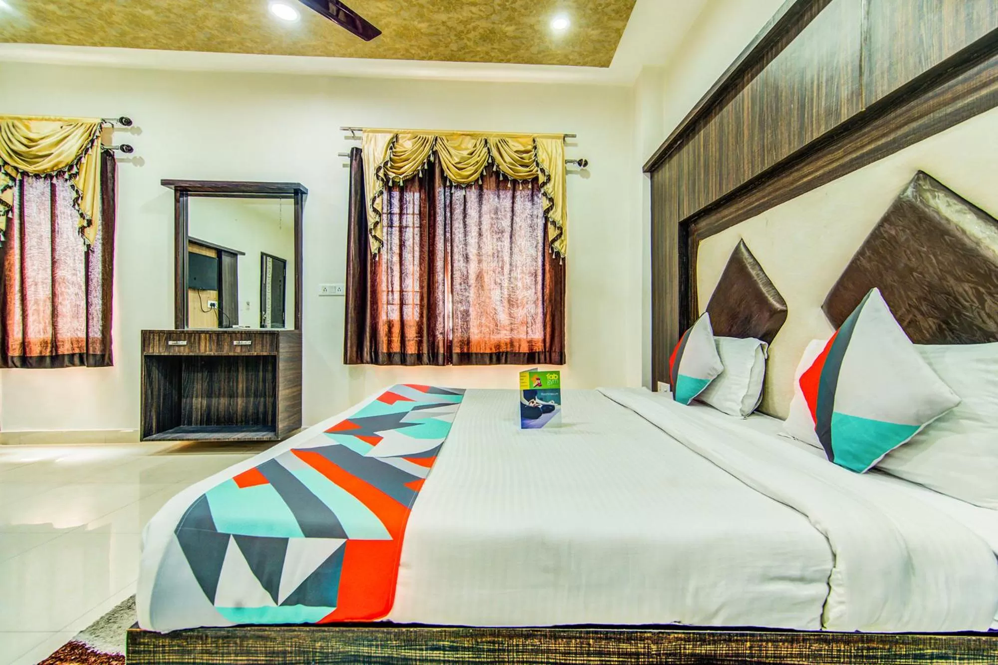 Bedroom, Bed in FabHotel KS