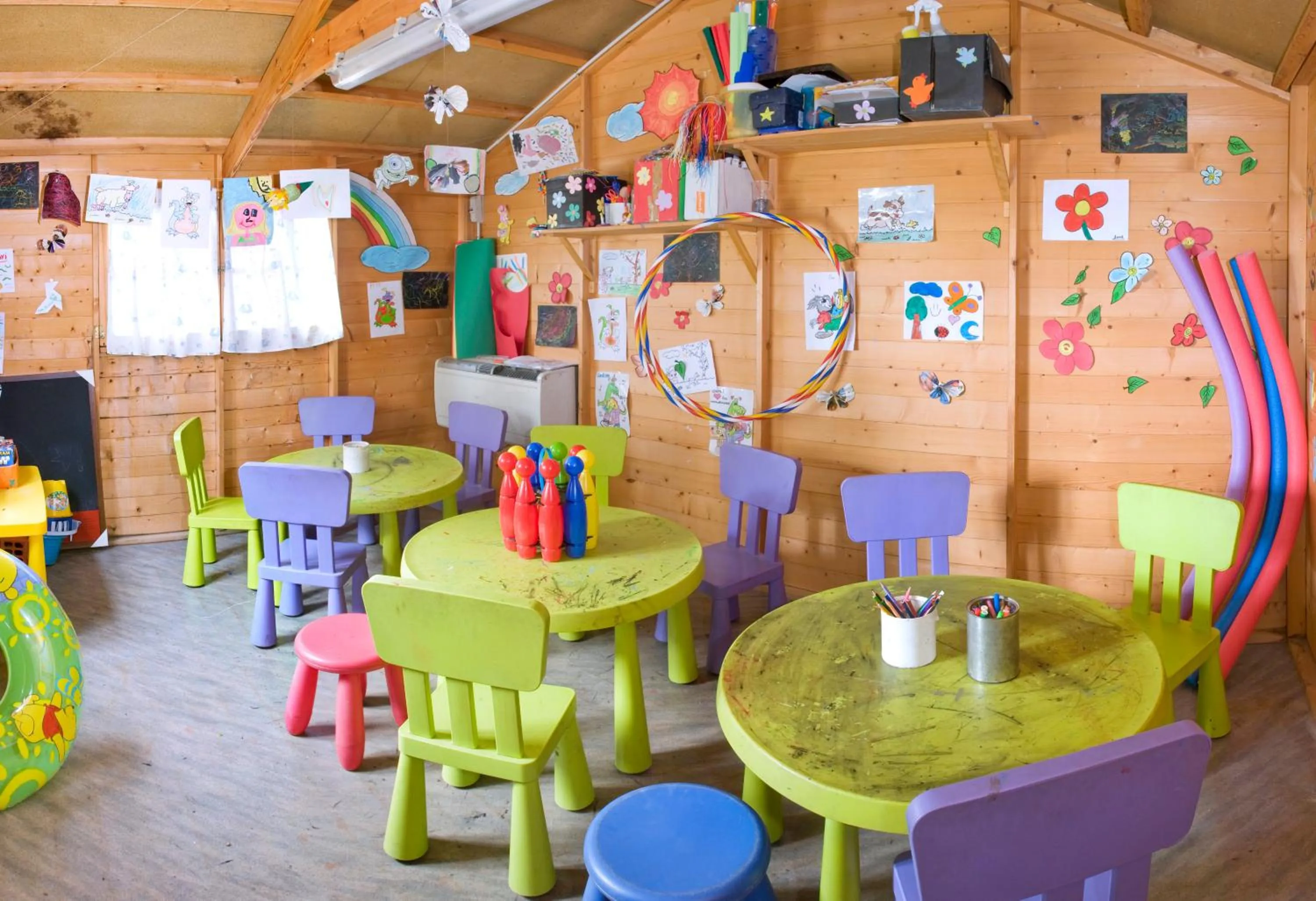 Children play ground in GHT S'Agaró Mar Hotel