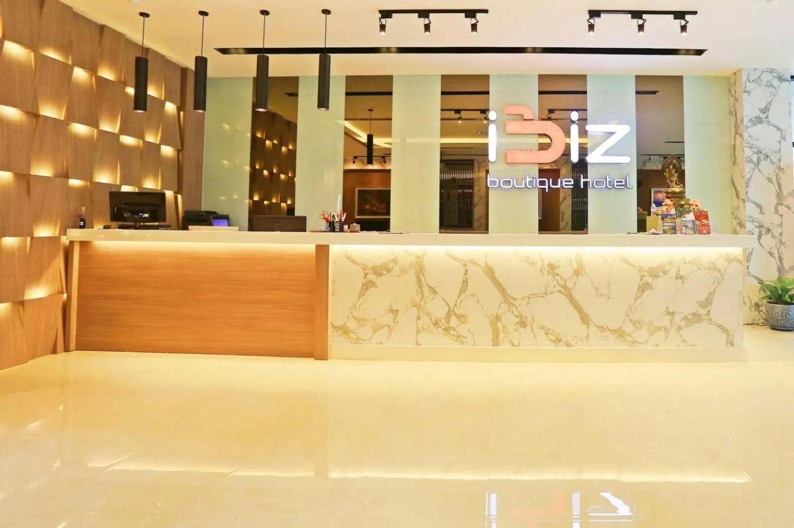 Decorative detail, Lobby/Reception in iBiz Boutique Hotel