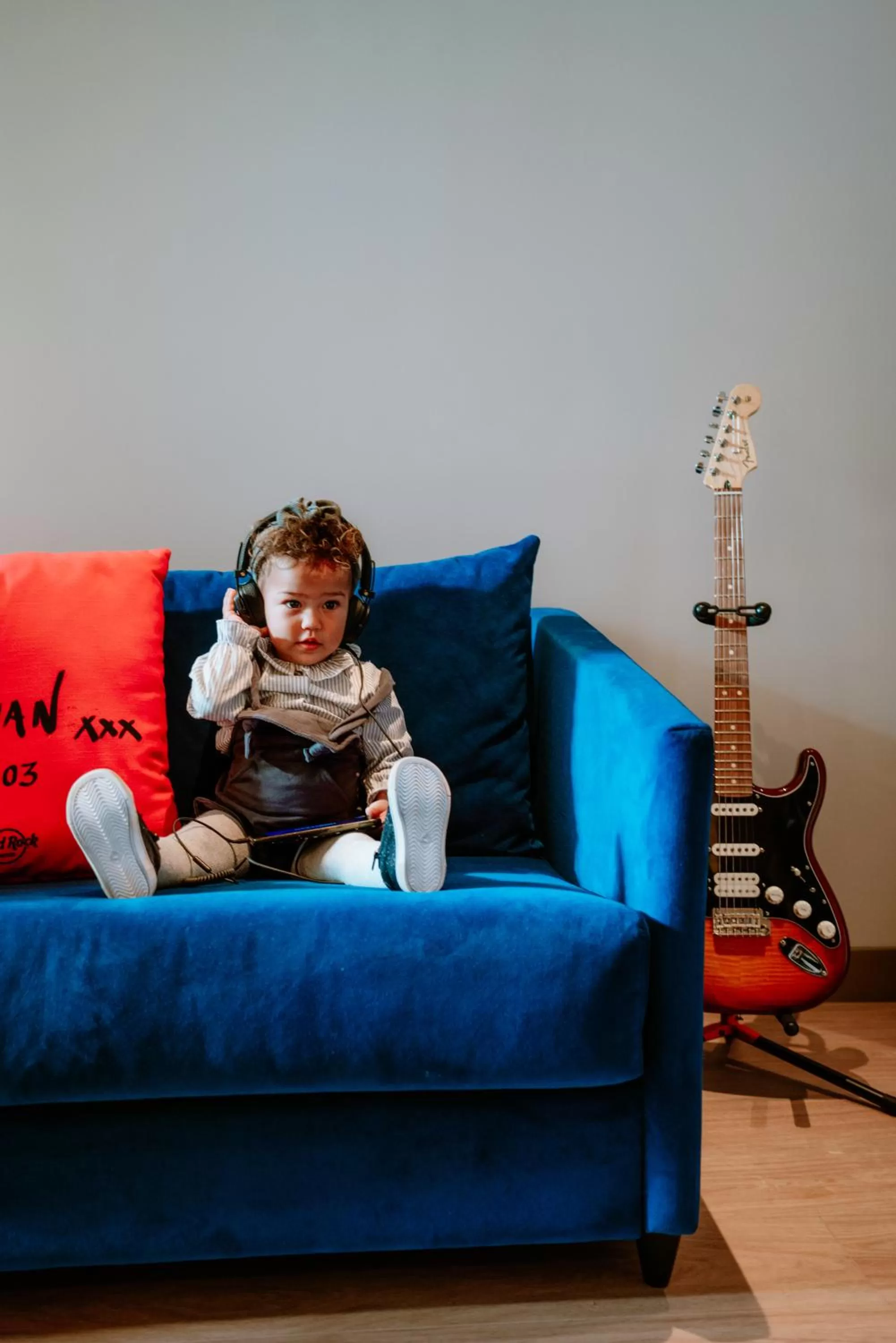Seating area in Hard Rock Hotel Madrid