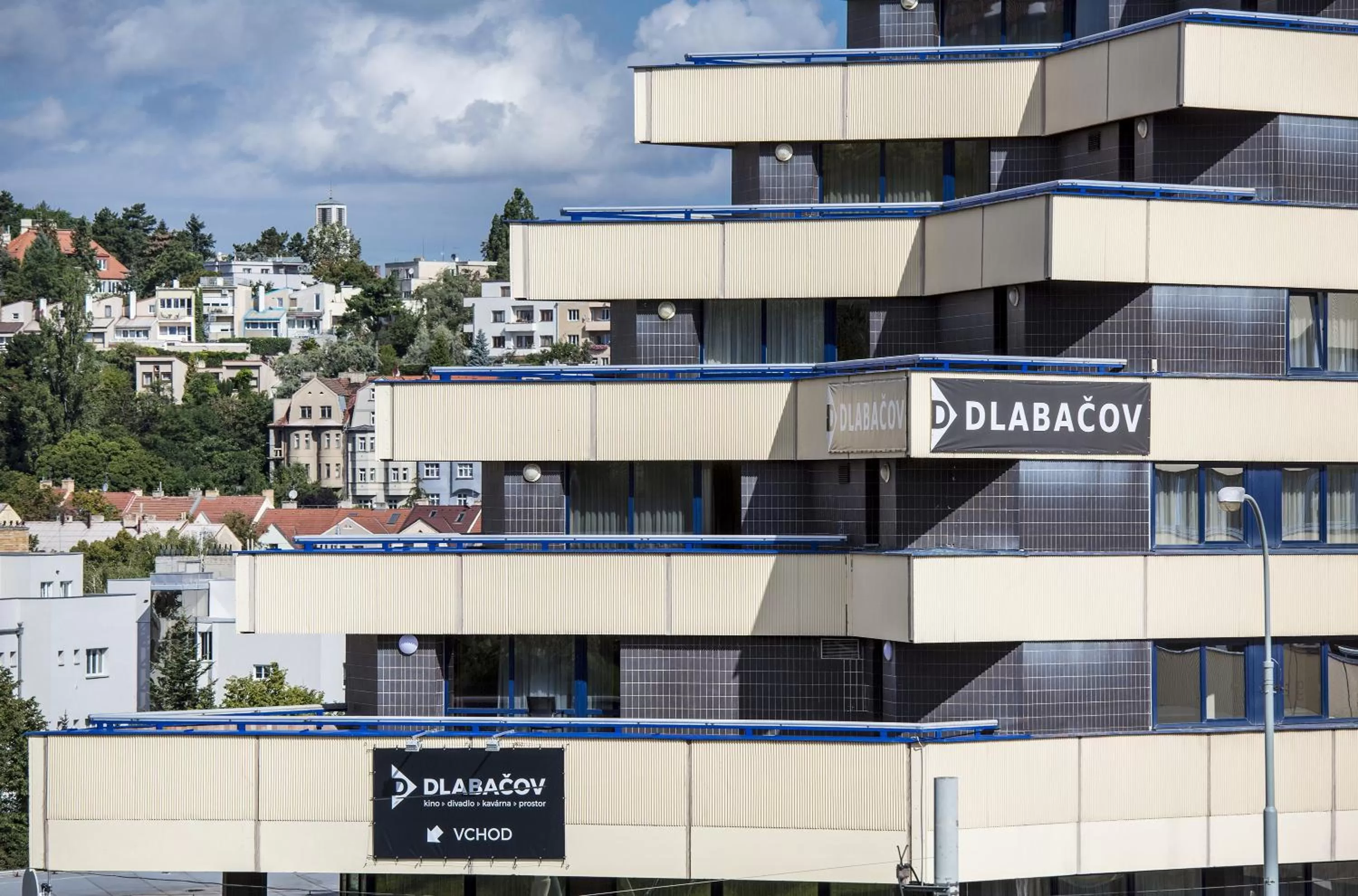 Facade/entrance in OREA Hotel Pyramida Praha