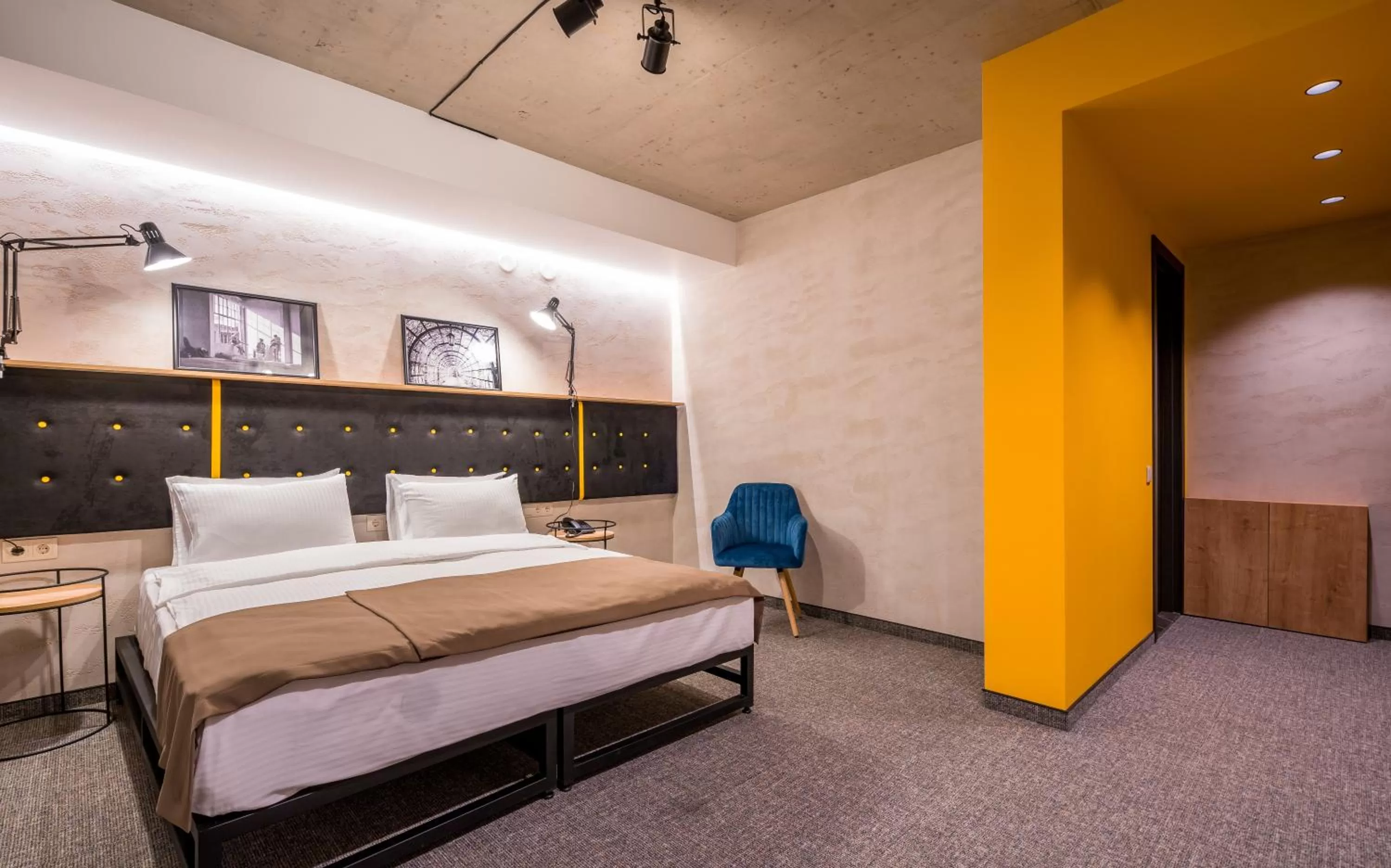 Bed in Tbilisi Story Hotel