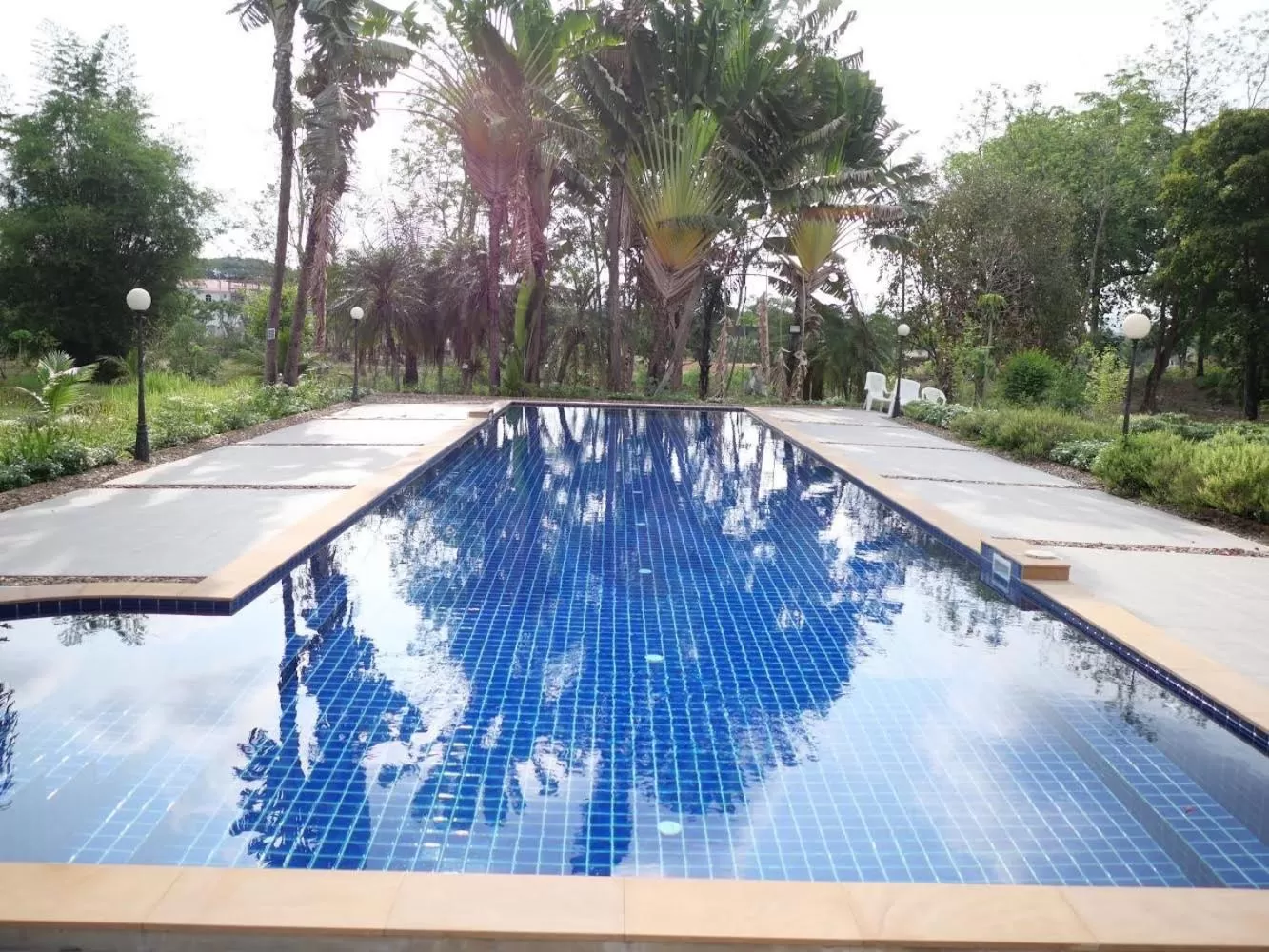 Swimming pool in Sasidara Resort Nan