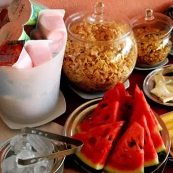 Food and drinks in Hotel Santamaria