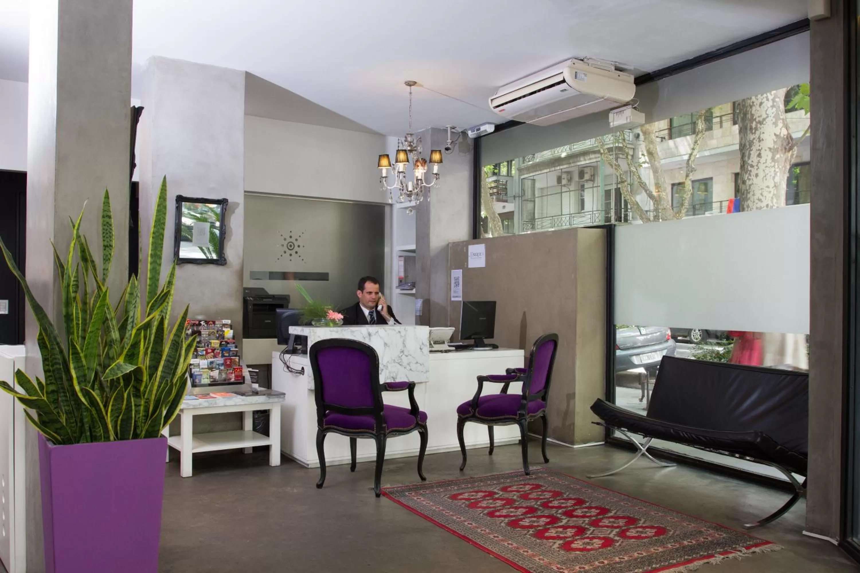 Lobby or reception in Épico Recoleta Hotel