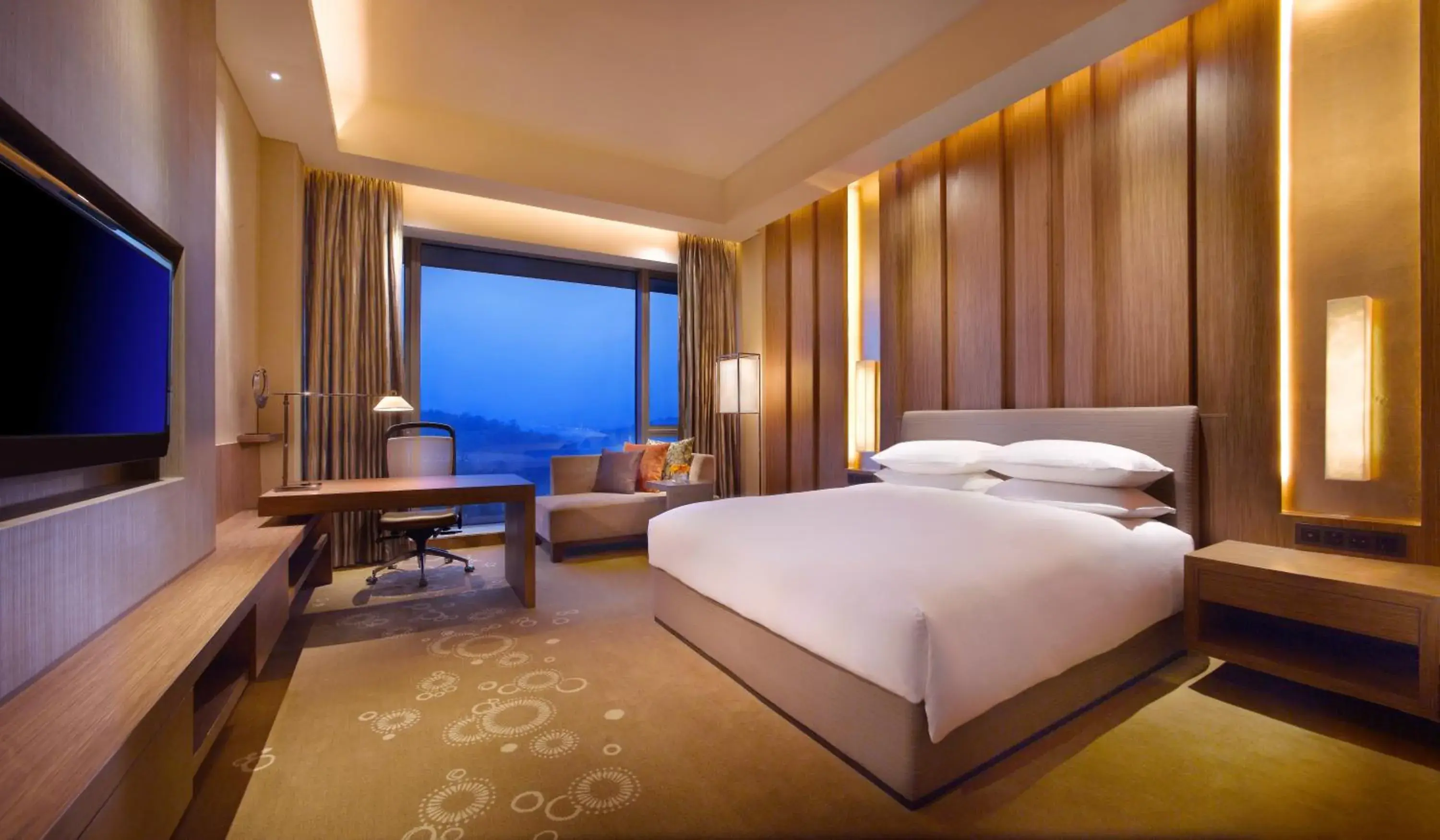 King Room with Garden View in Hyatt Regency Guiyang King Room with Garden View in Hyatt Regency Guiyang