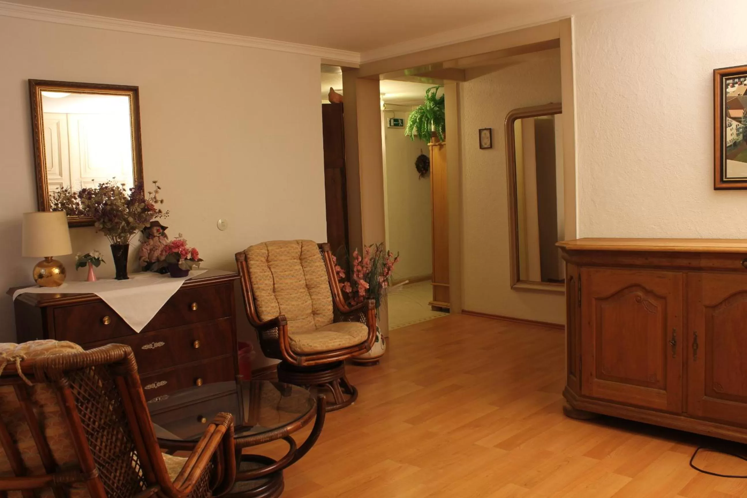 Seating area in Adler Post