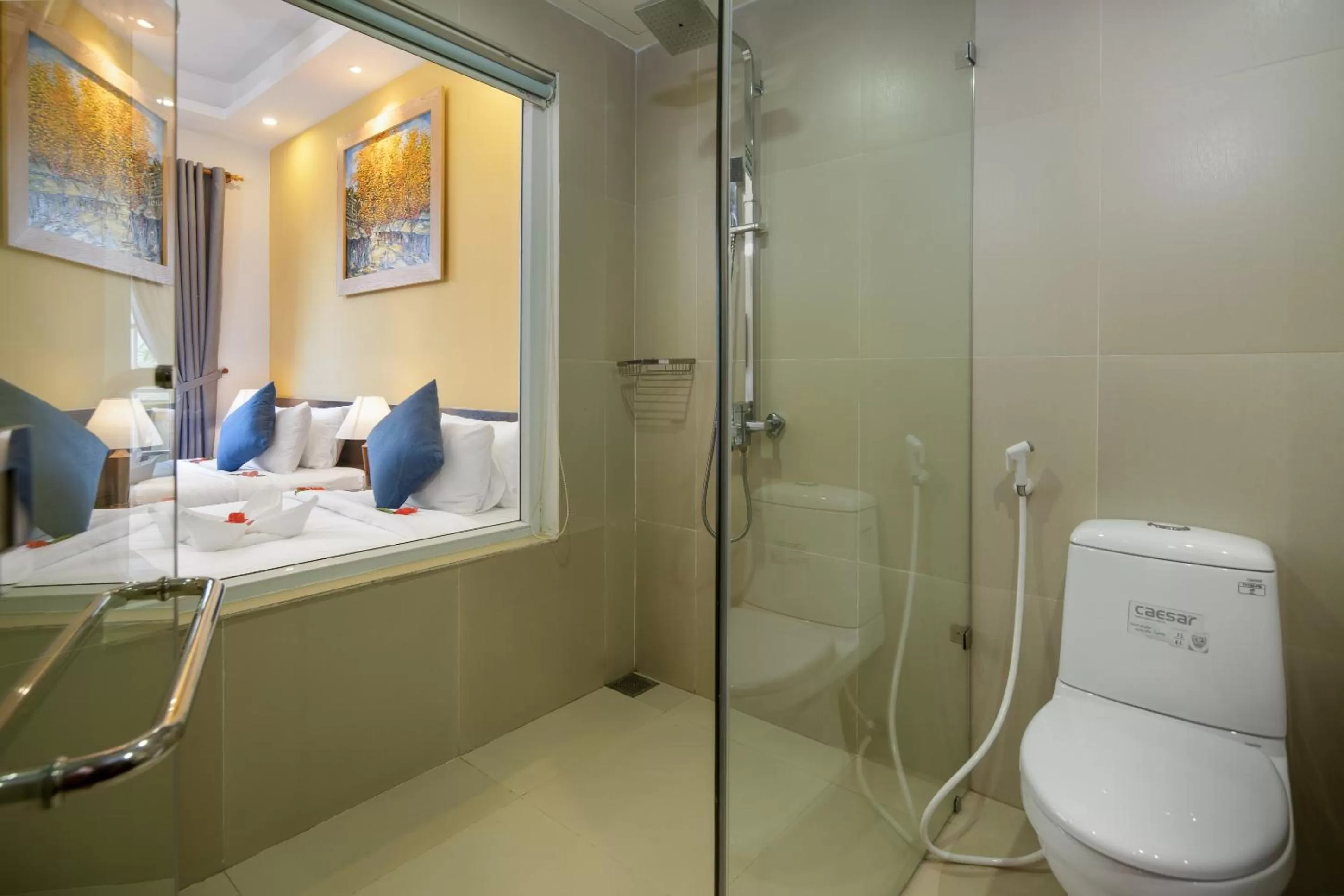 Bathroom in TRIPLE Riverside Villa Hotel HoiAn