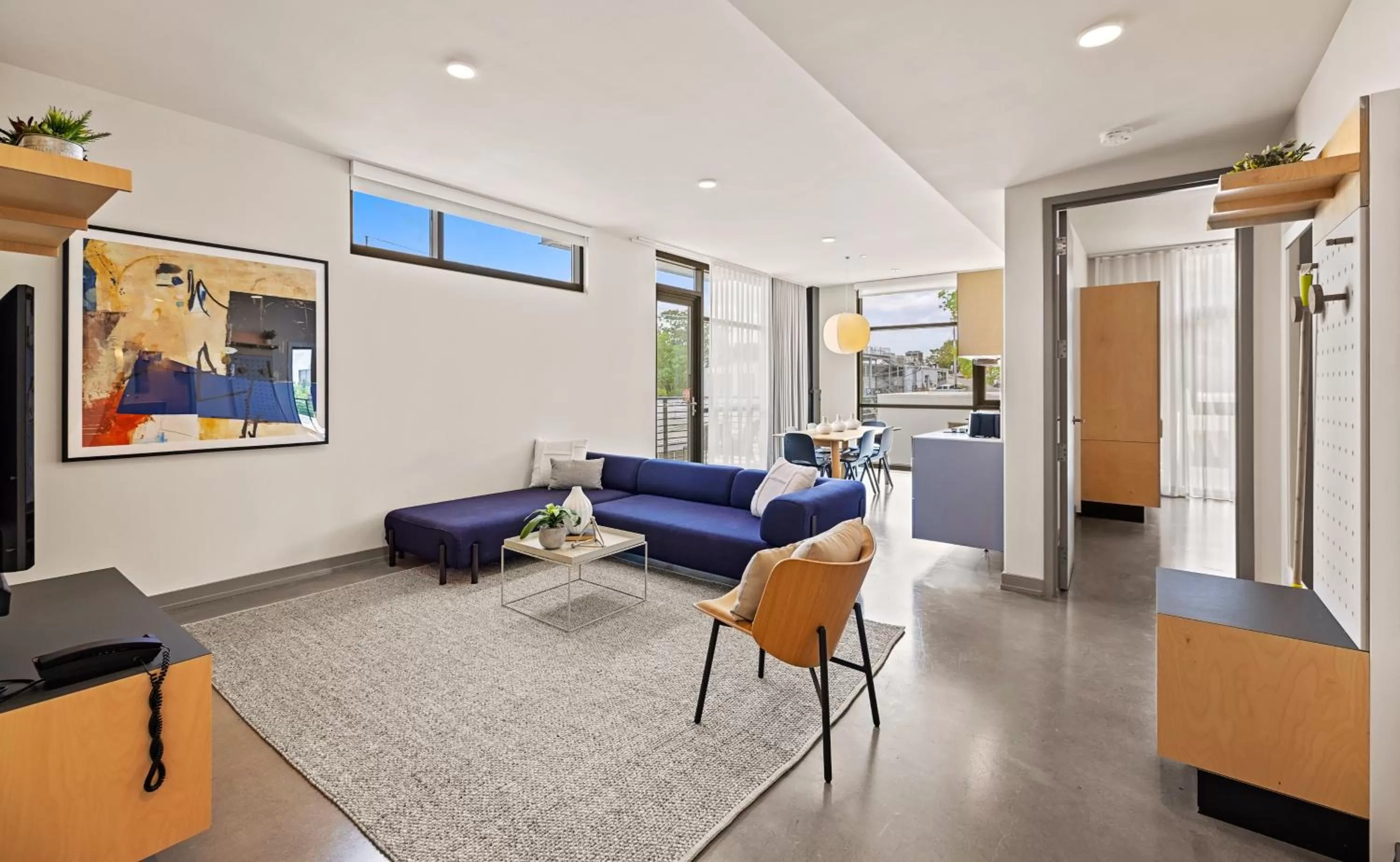 Living room in Harthall Hotel