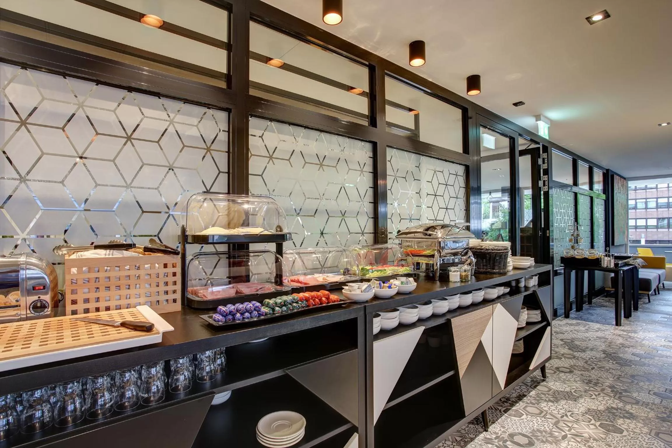 Buffet breakfast in Vienna House Easy by Wyndham Dortmund City