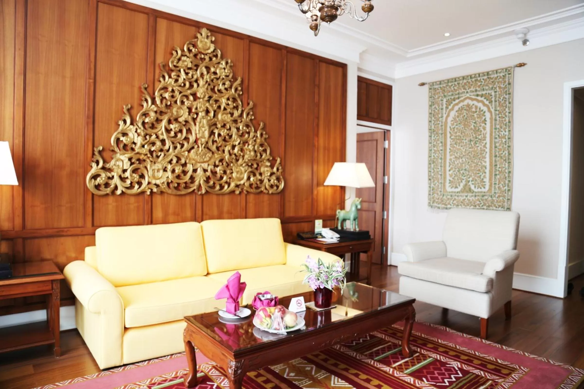 Living room in The Empress Hotel