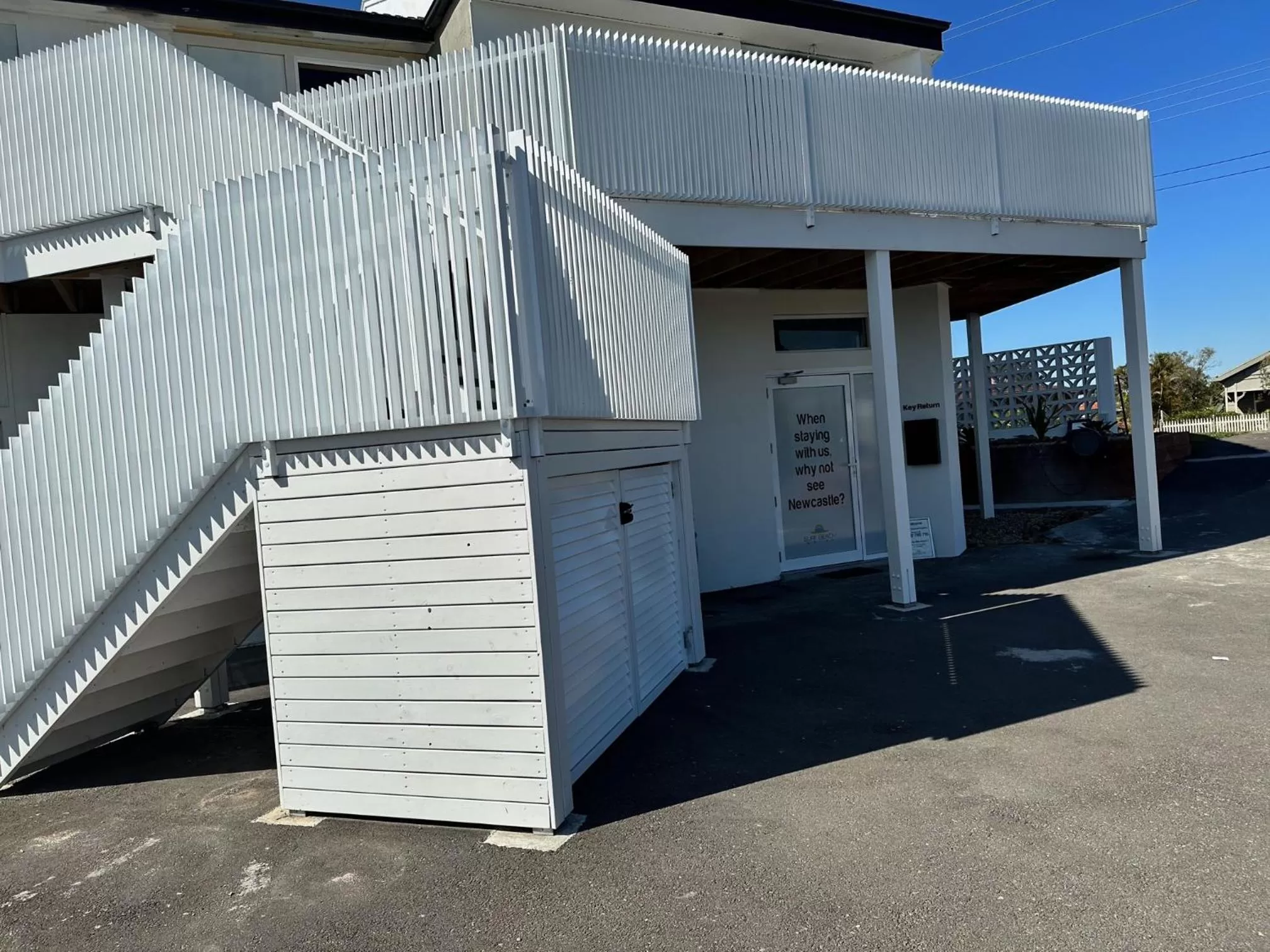 Property building in Surf Beach Motel Newcastle
