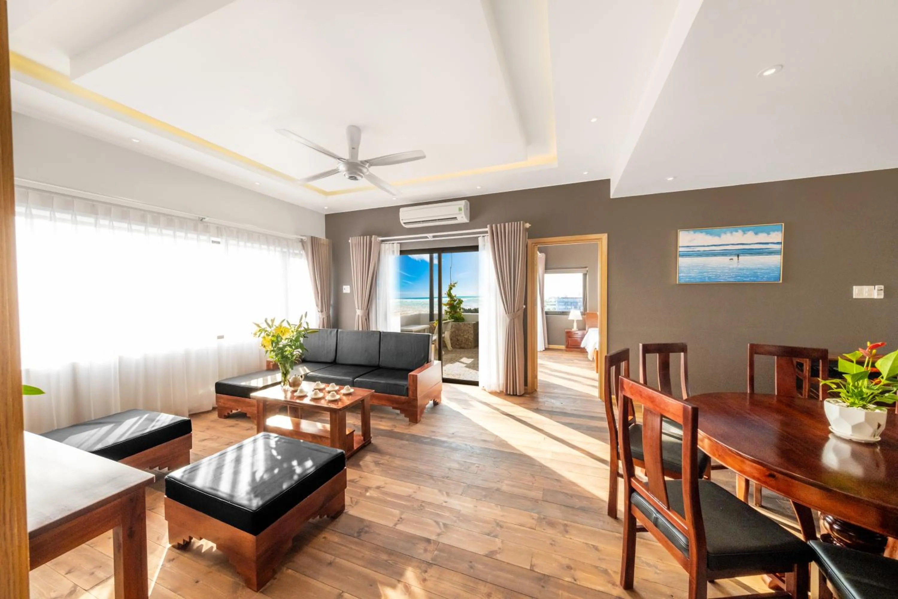Living room in Gaia Hotel Phu Quoc