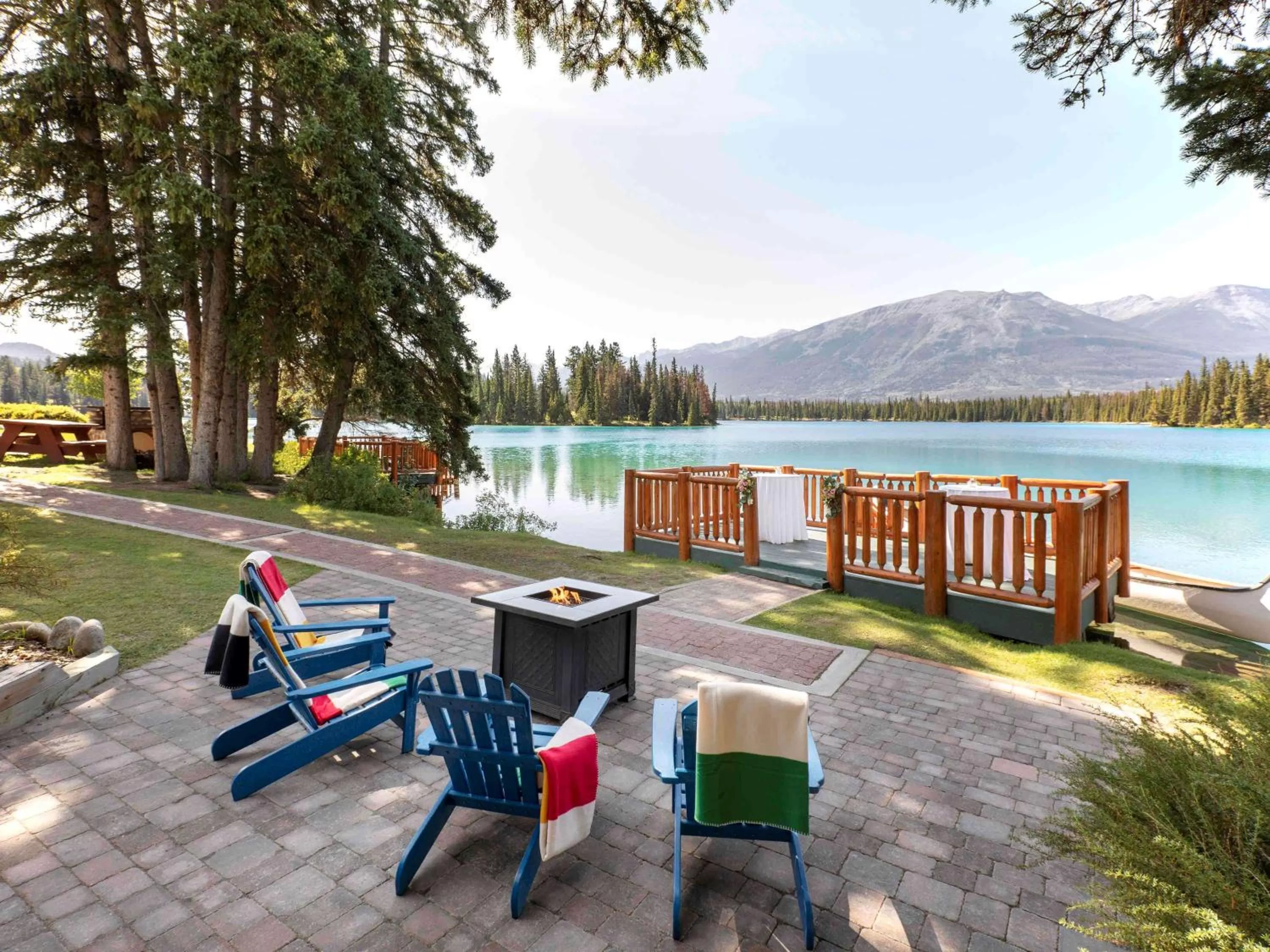 On site in Fairmont Jasper Park Lodge