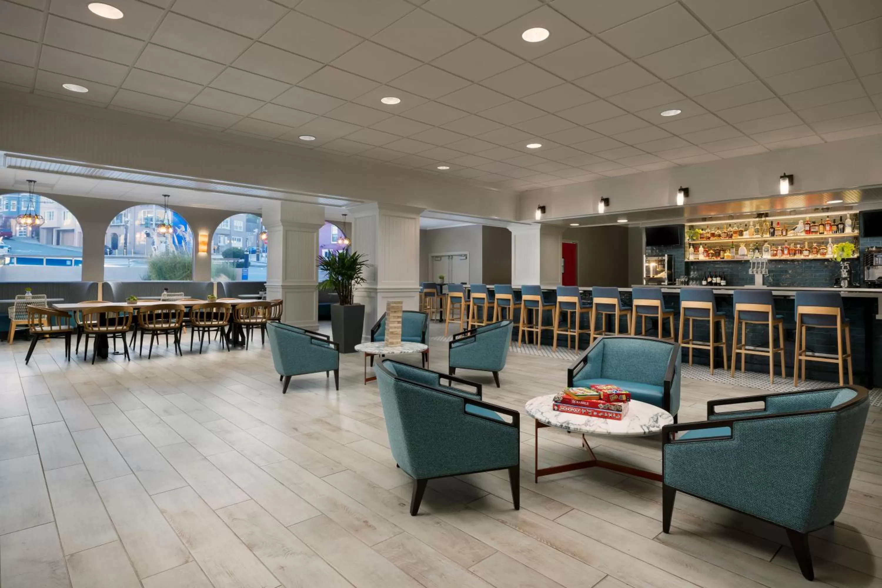 Lounge or bar in Hotel Caza Fisherman's Wharf