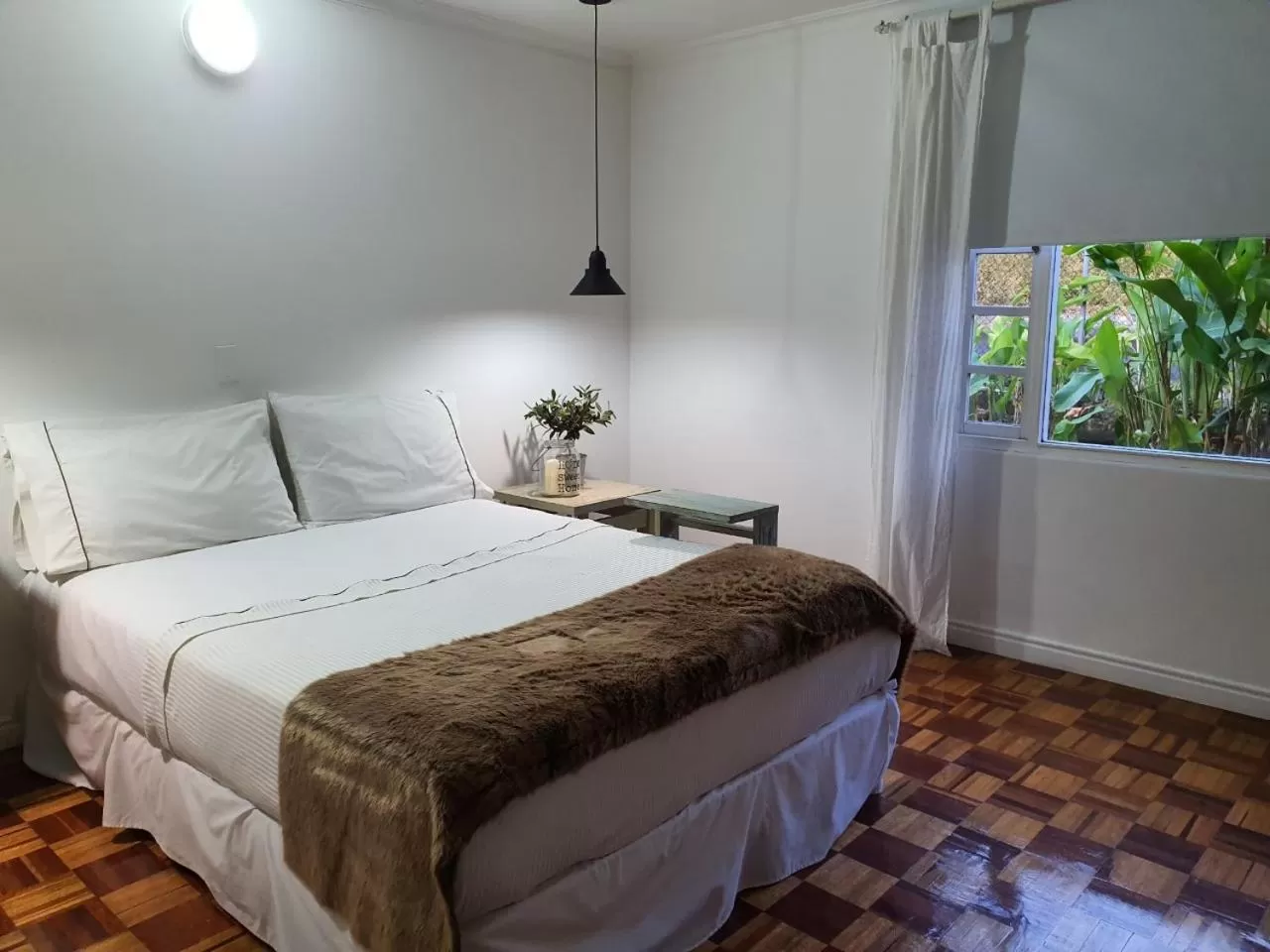 Bed in Hotel Casa Madero