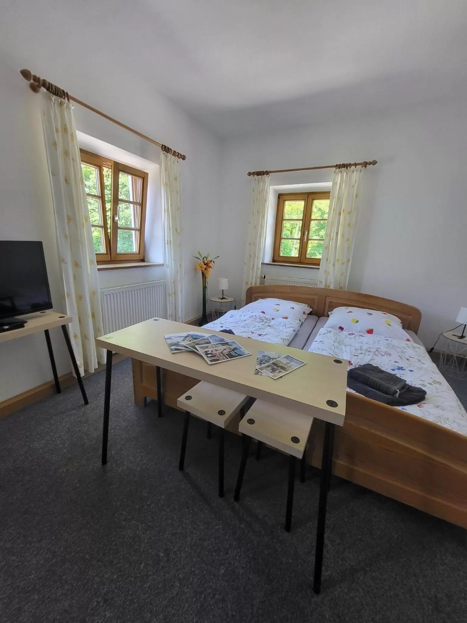 Bed in Gasthaus Staufenbrücke