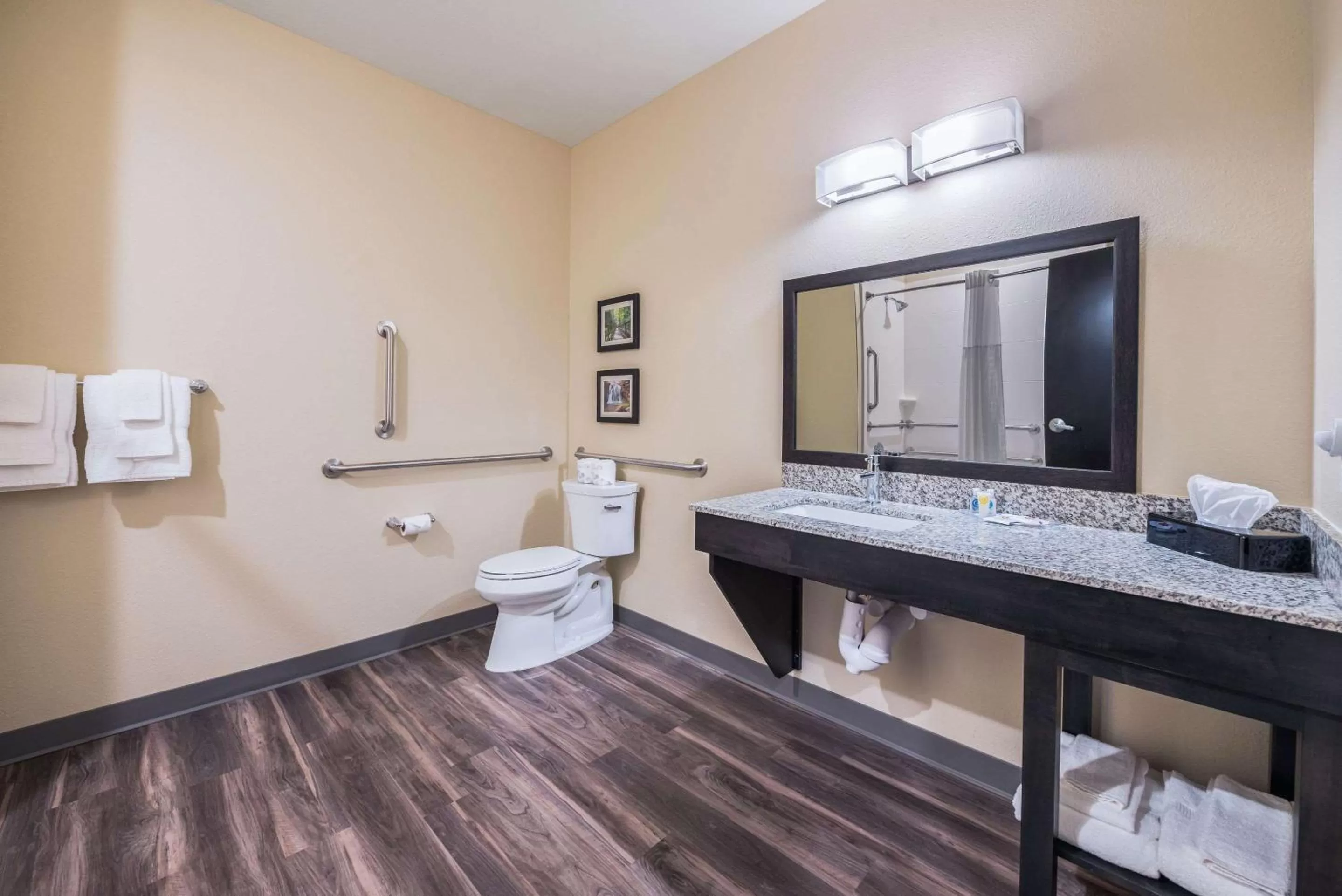 Bathroom in Comfort Suites Marysville Columbus - Northwest