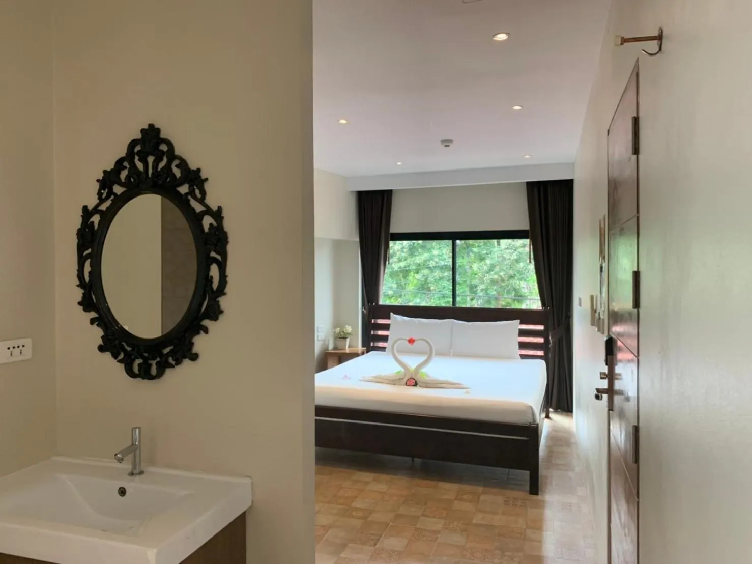 Bed in At Samui Boutique Hotel