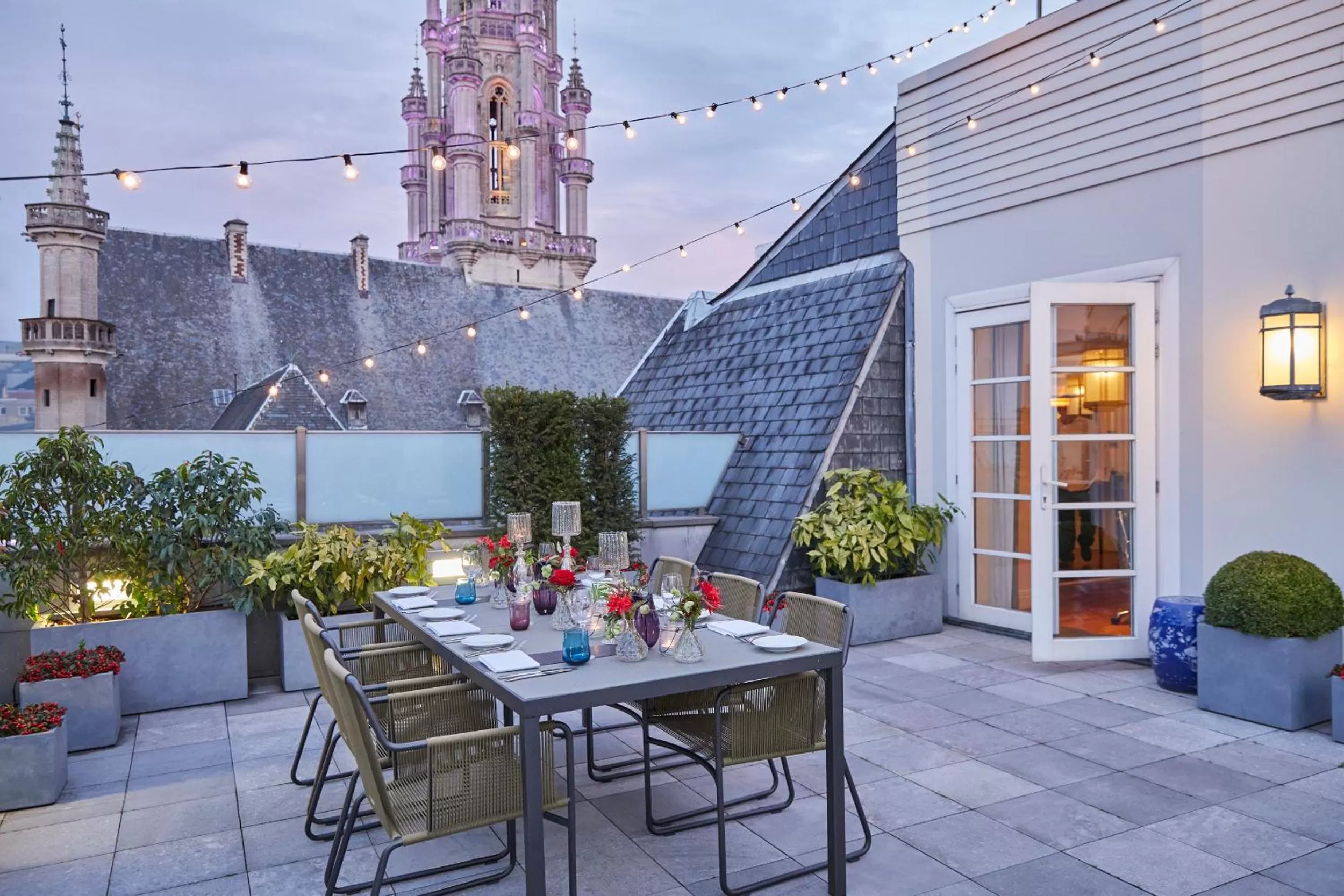 Balcony/Terrace in Hotel Amigo, a Rocco Forte Hotel
