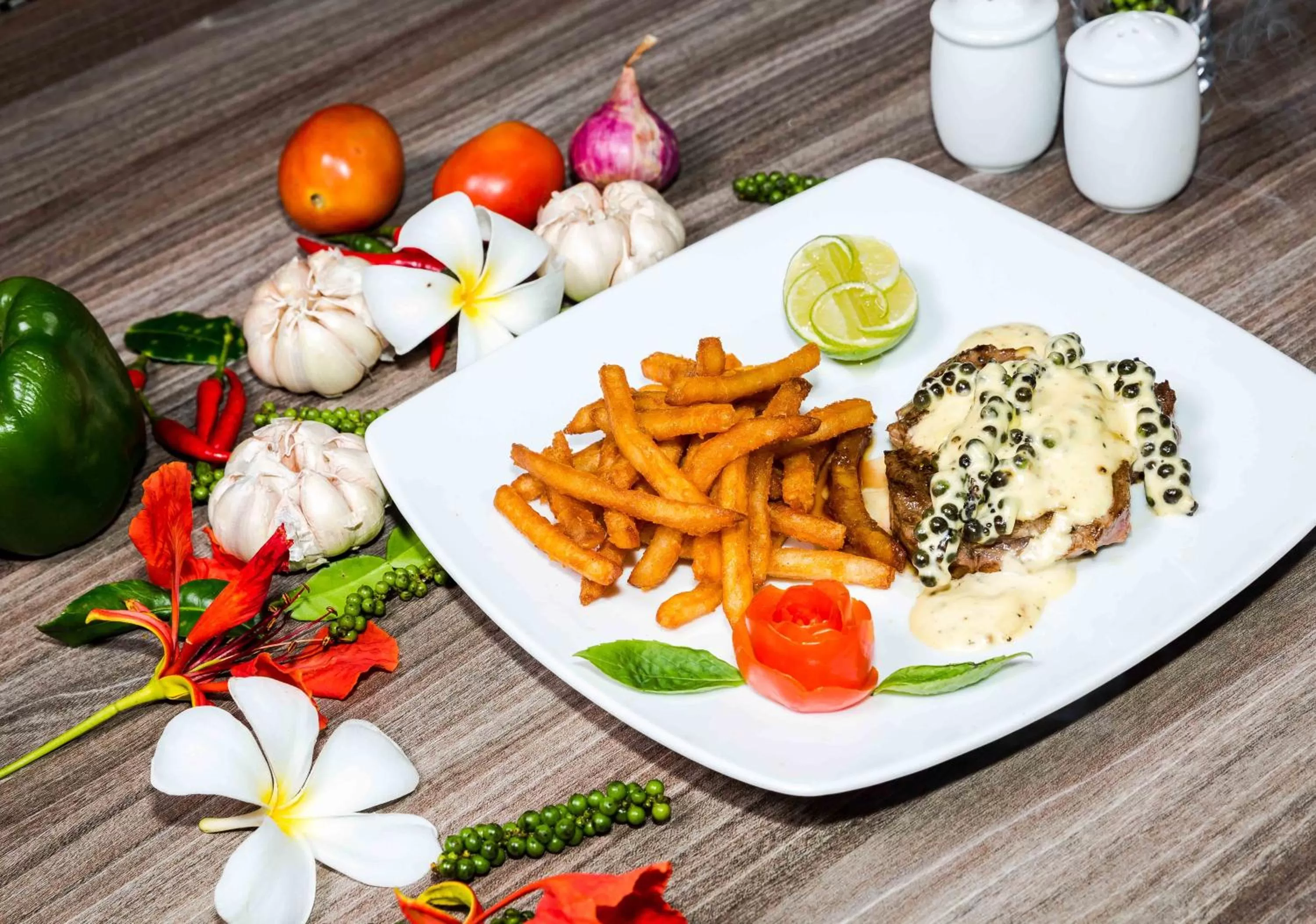 Food close-up in KEP BAY HOTEL & RESORT