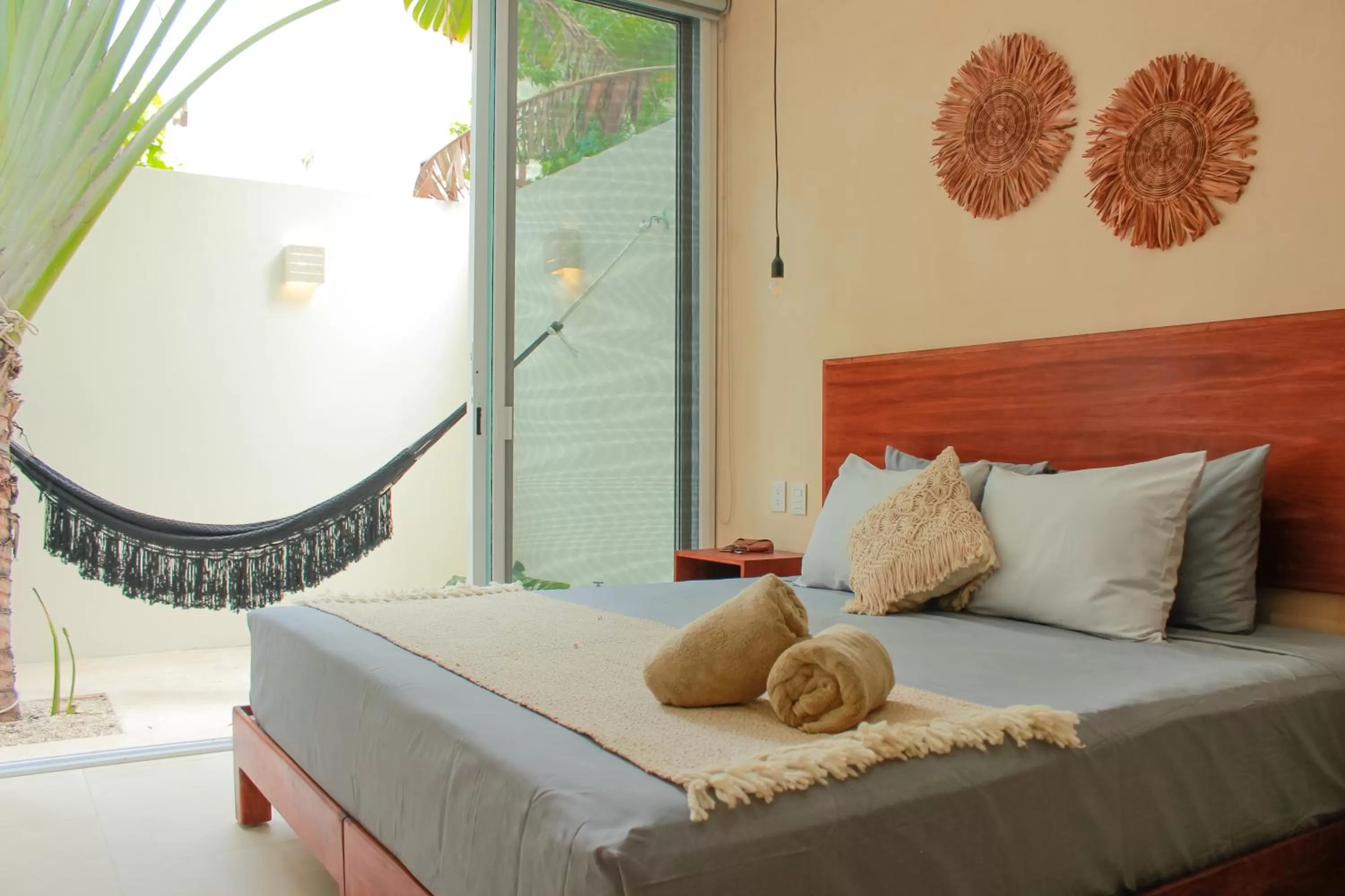 Bed in Gama 09 Apartments